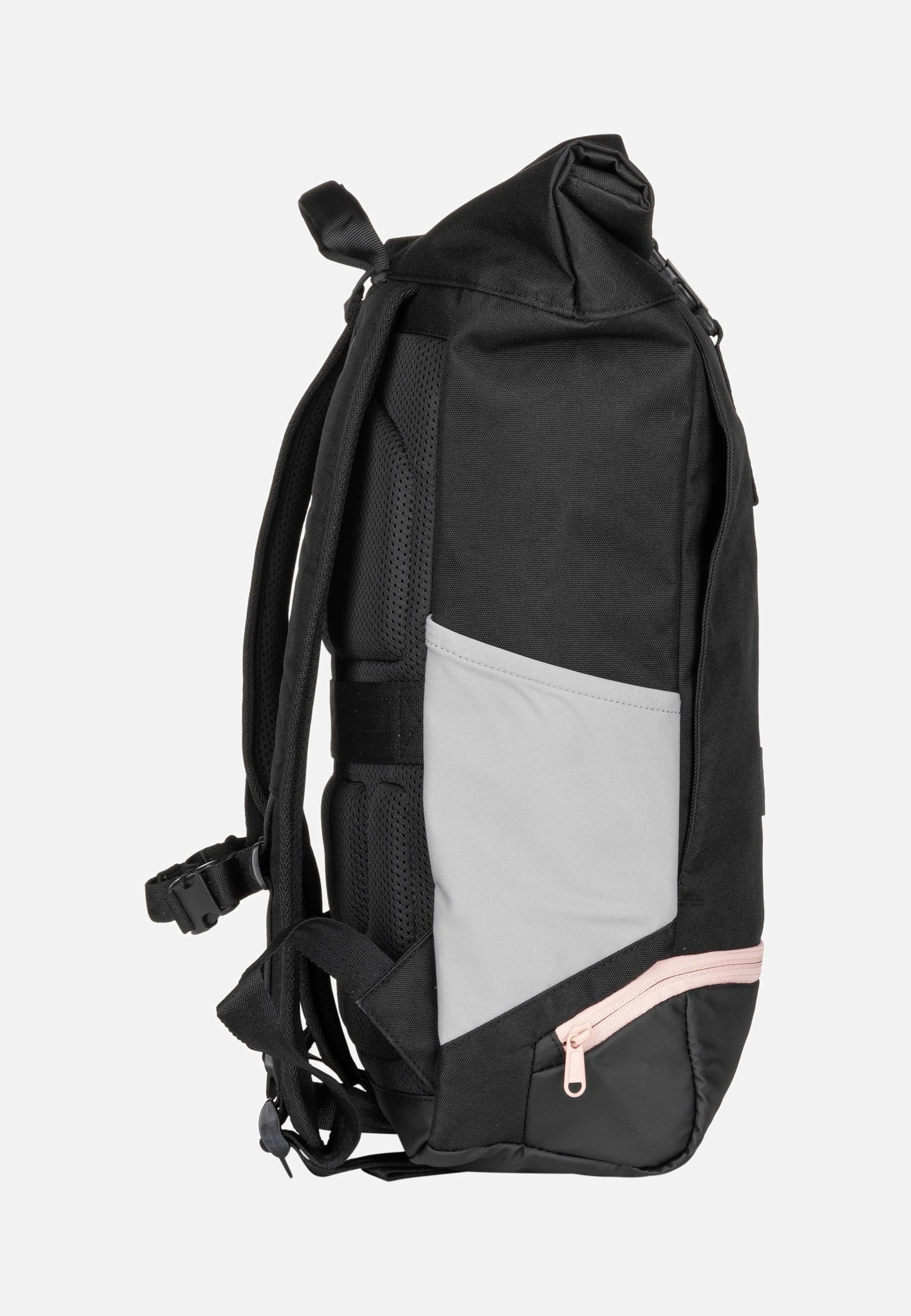 Allen Medium Schwarz-Rosa - Rolltop Rucksack - Image 6