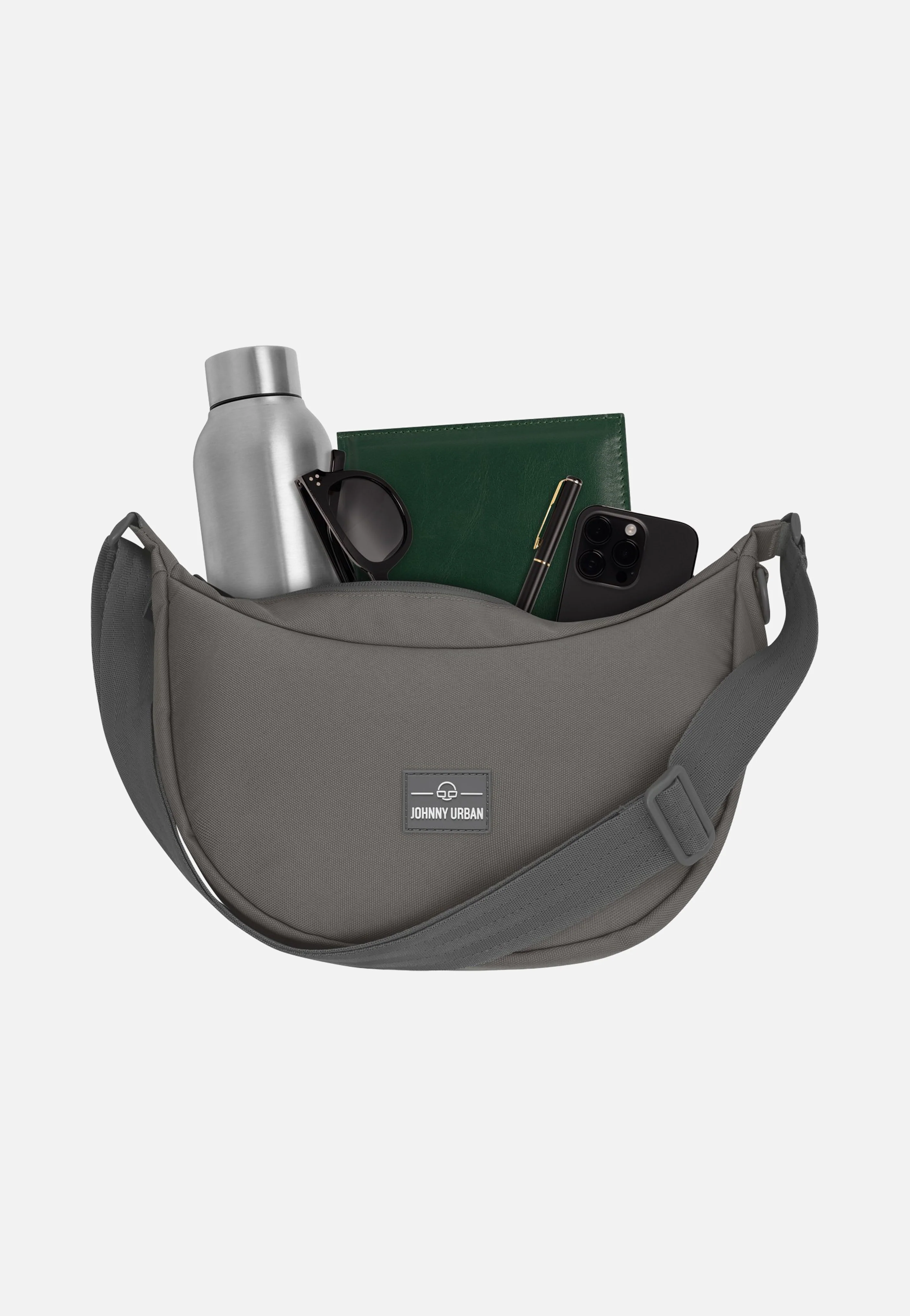 Ally Medium Dark Grey - Crossbody Bag - Image 8