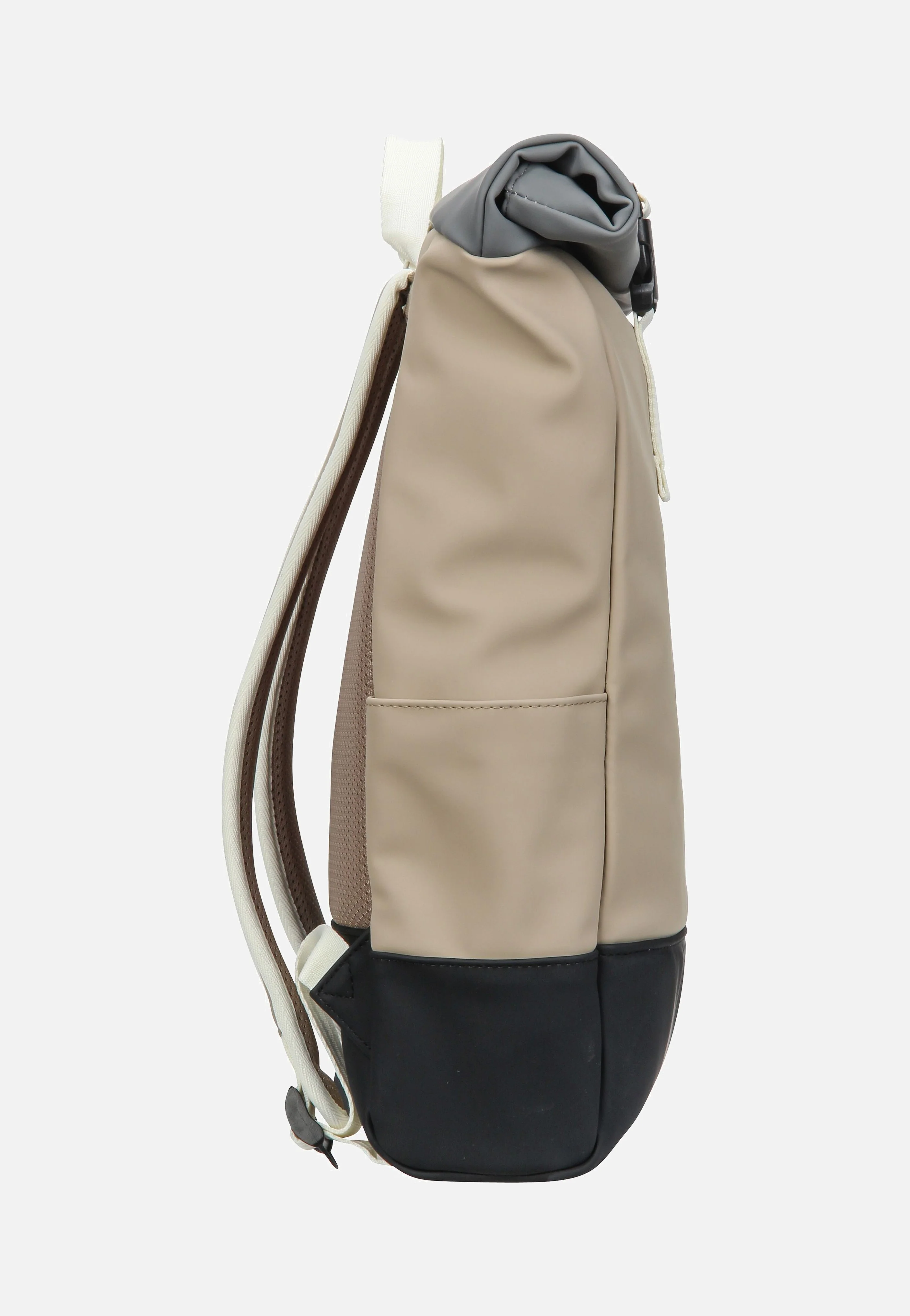Harvey Beige-Grau - Rolltop Rucksack - Image 5