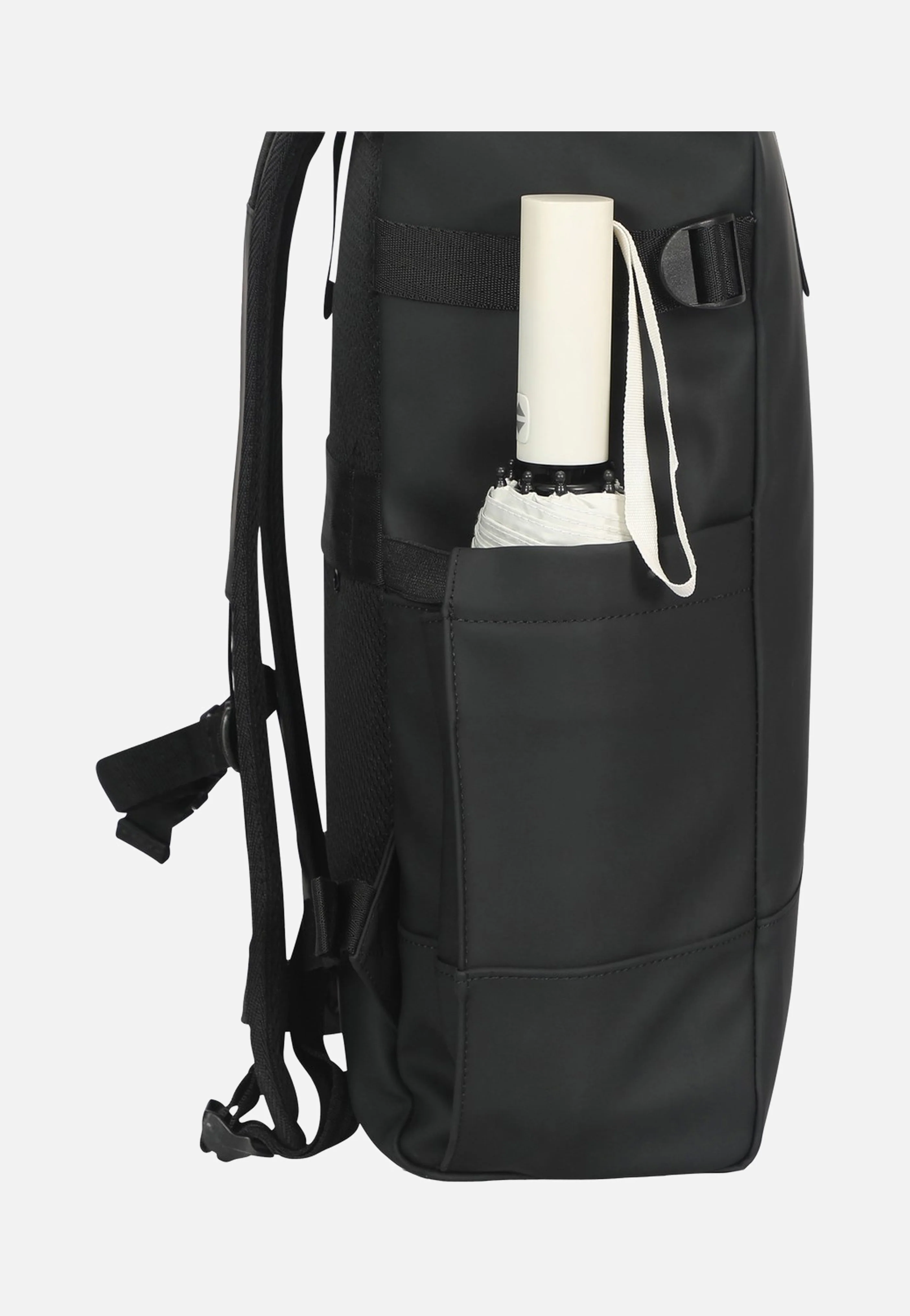 Harvey Large Black - Rolltop Rucksack - Image 7