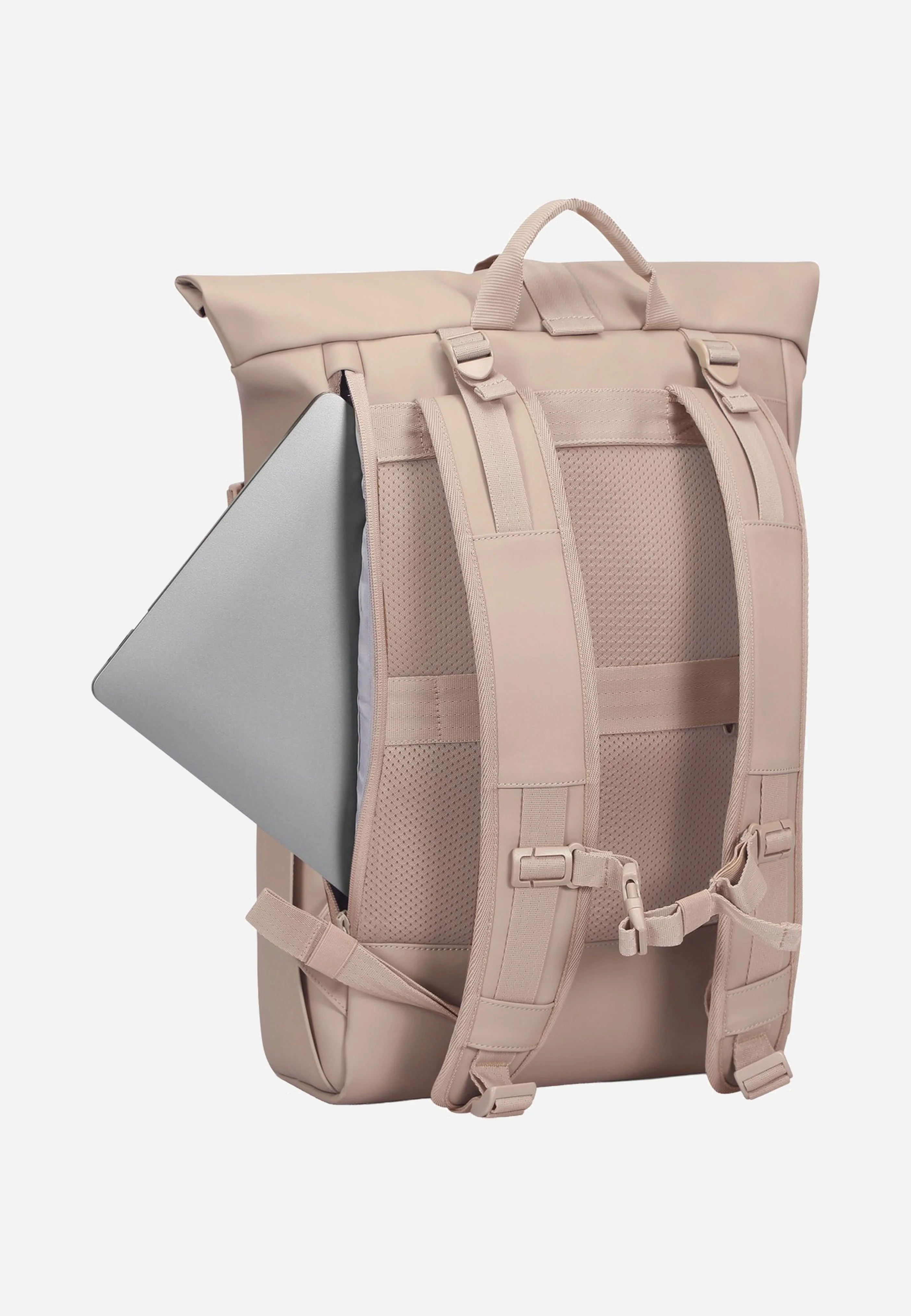 Harvey Large Sand - Rolltop Rucksack - Image 4