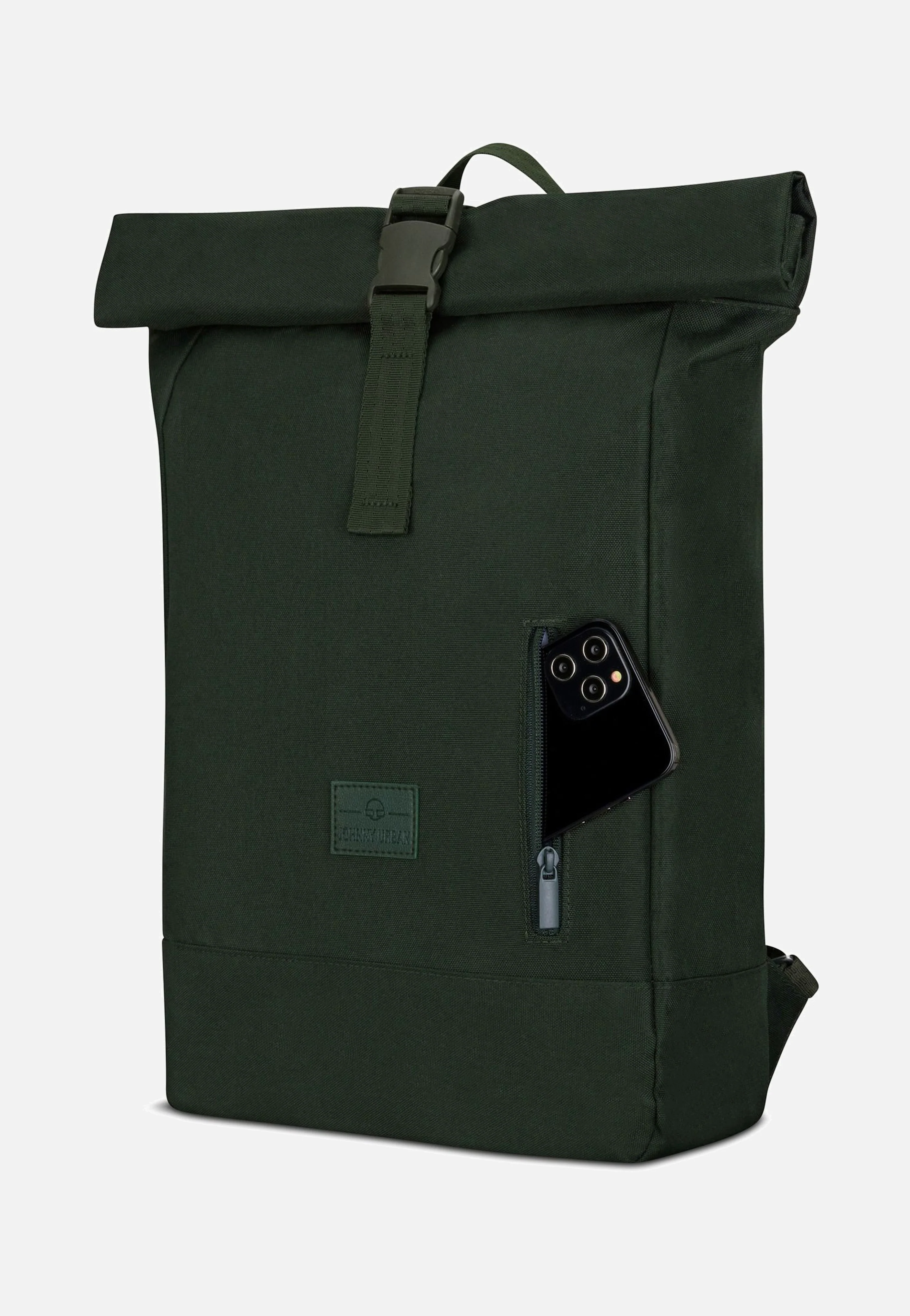 Robin Medium Dunkelgrün - Rolltop Rucksack - Image 4