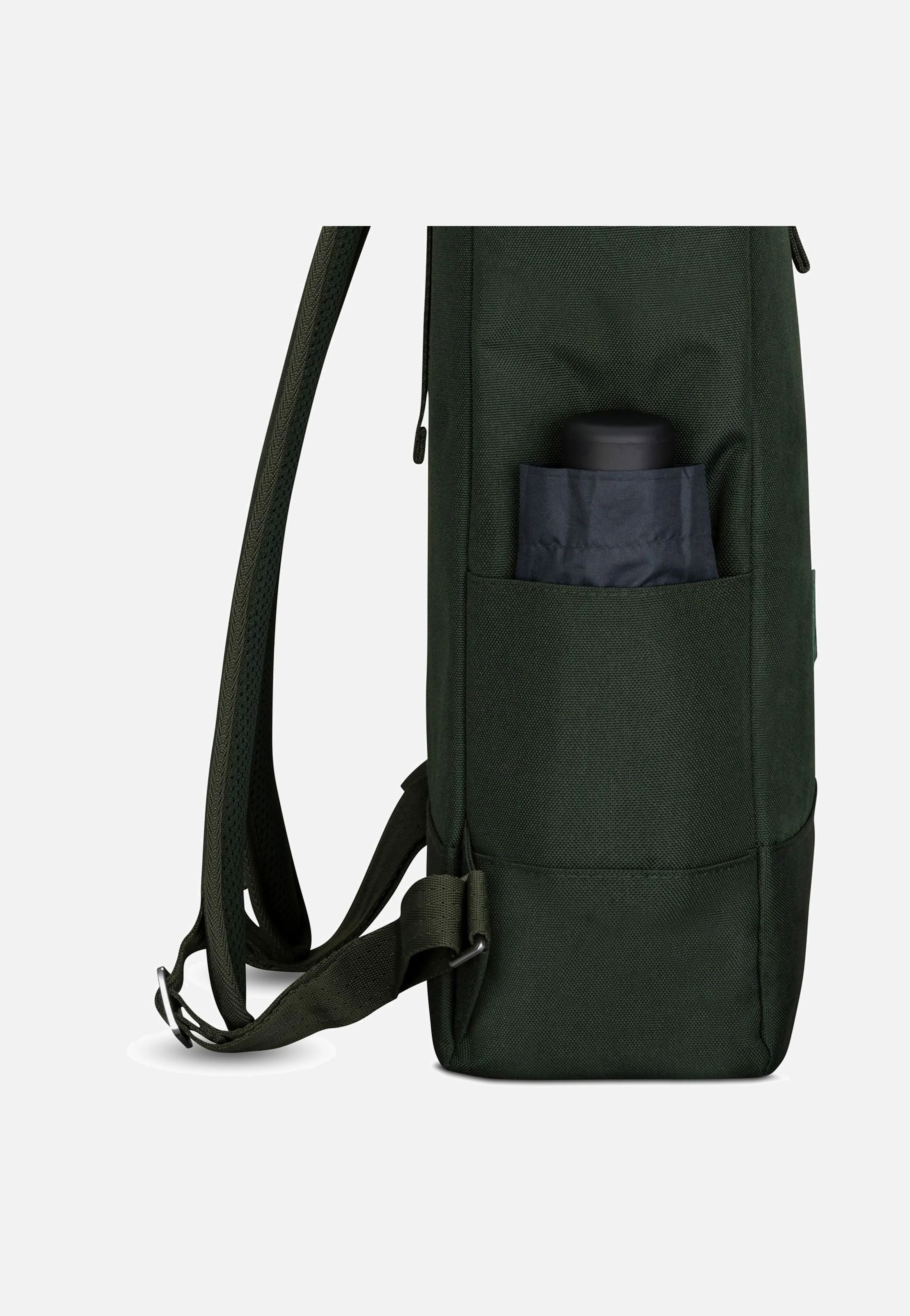 Robin Medium Dunkelgrün - Rolltop Rucksack - Image 5