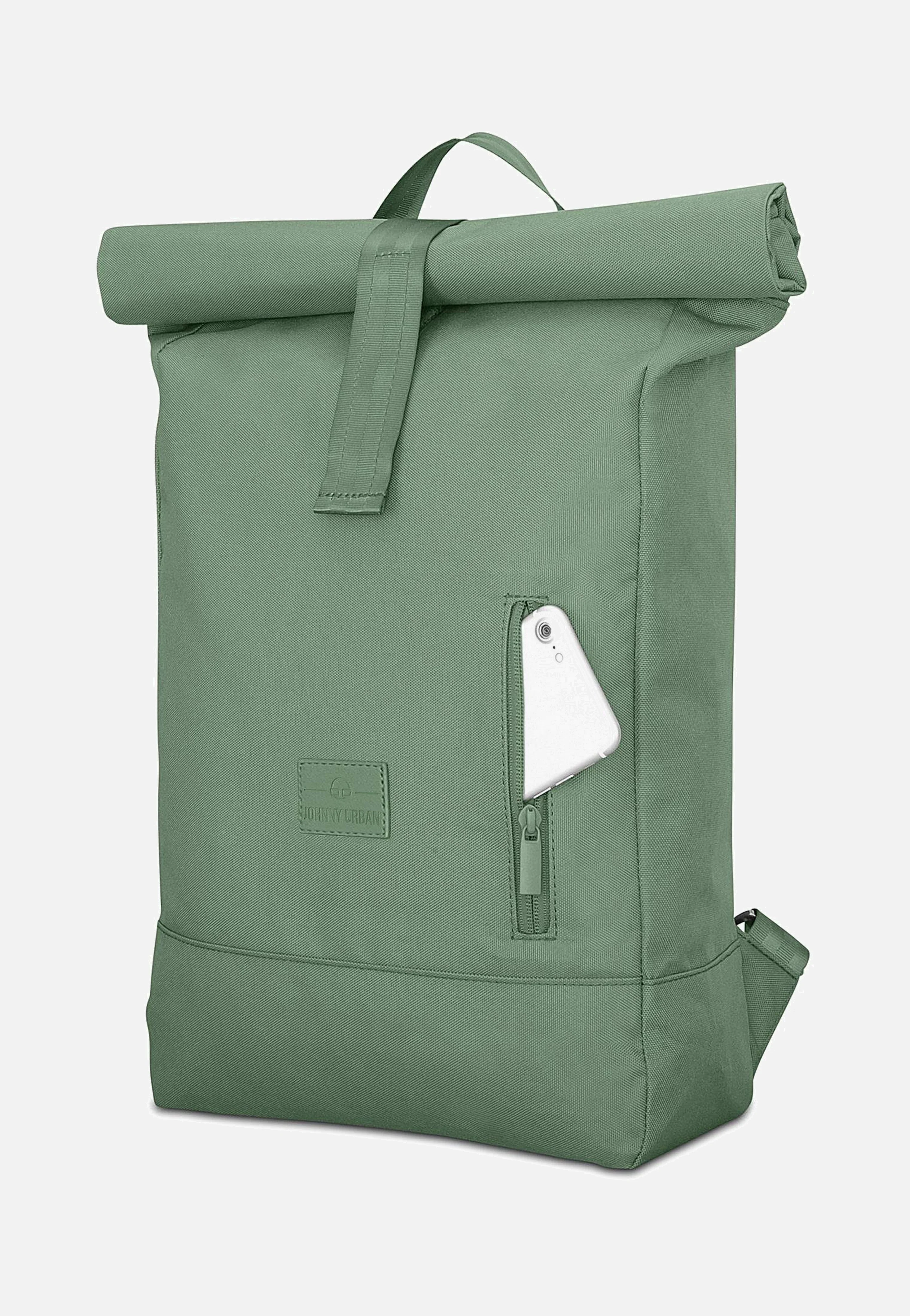 Robin Medium Salbeigrün - Rolltop Rucksack - Image 4
