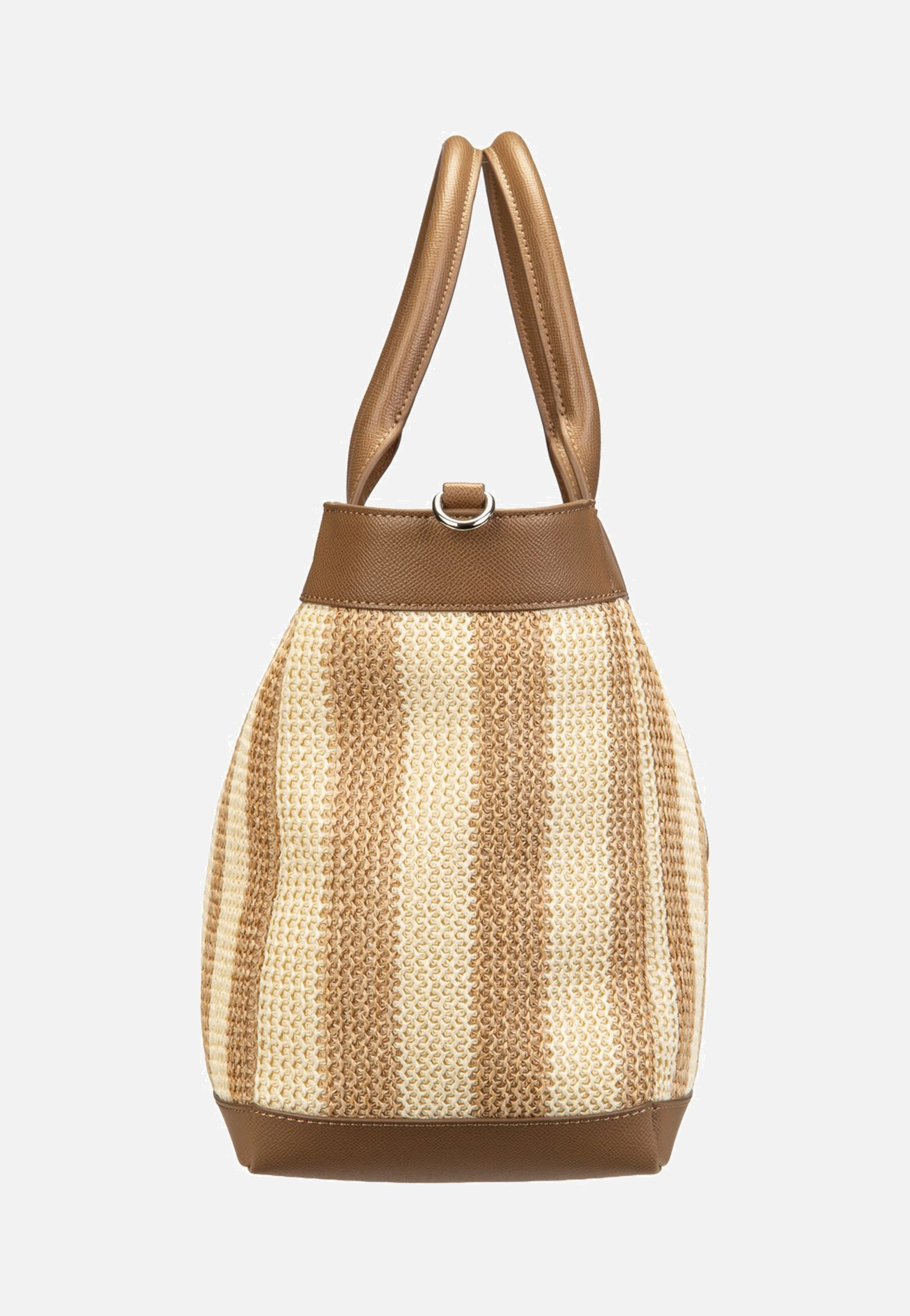 Calduccio Spiaggia Yvette LHZ Tannin - Henkeltasche - Image 4