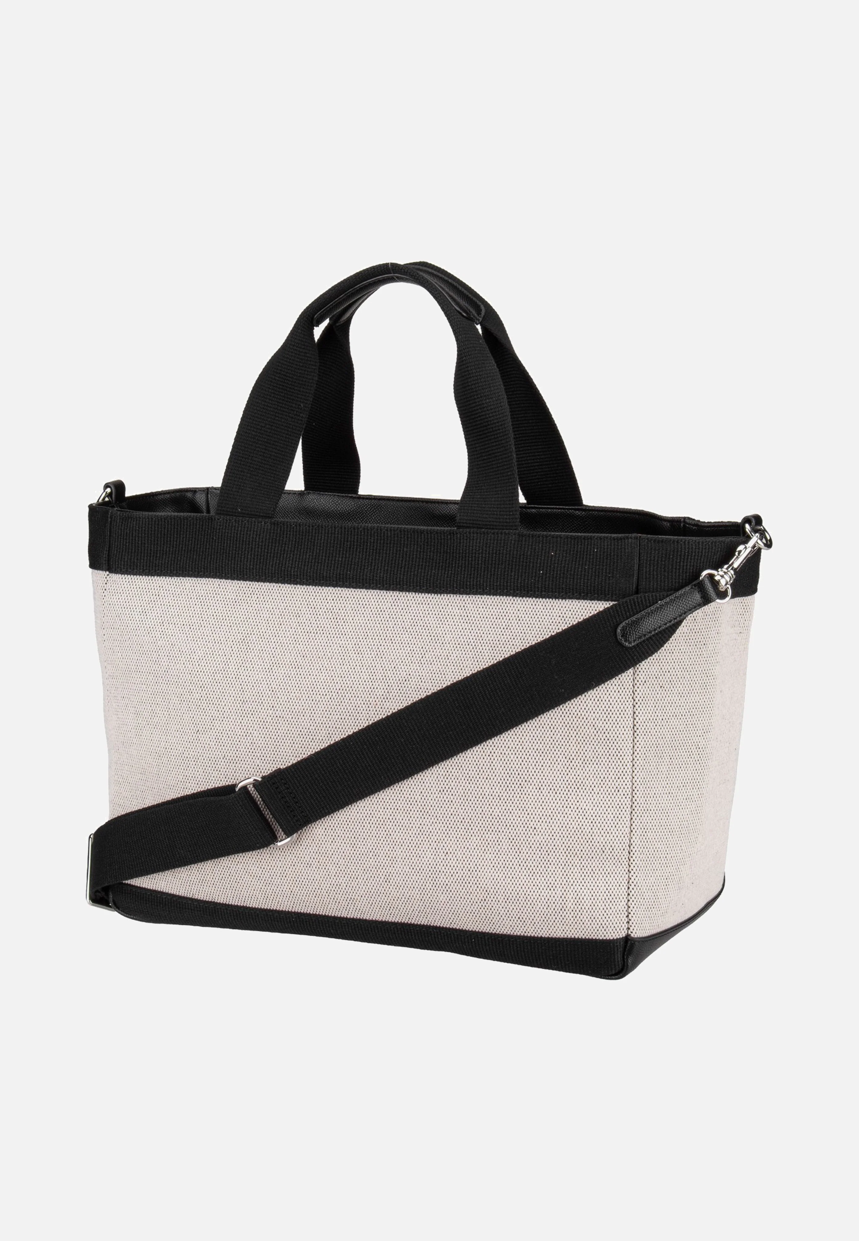 Calduccio Tela Yvette Handbag Black - Henkeltasche - Image 3