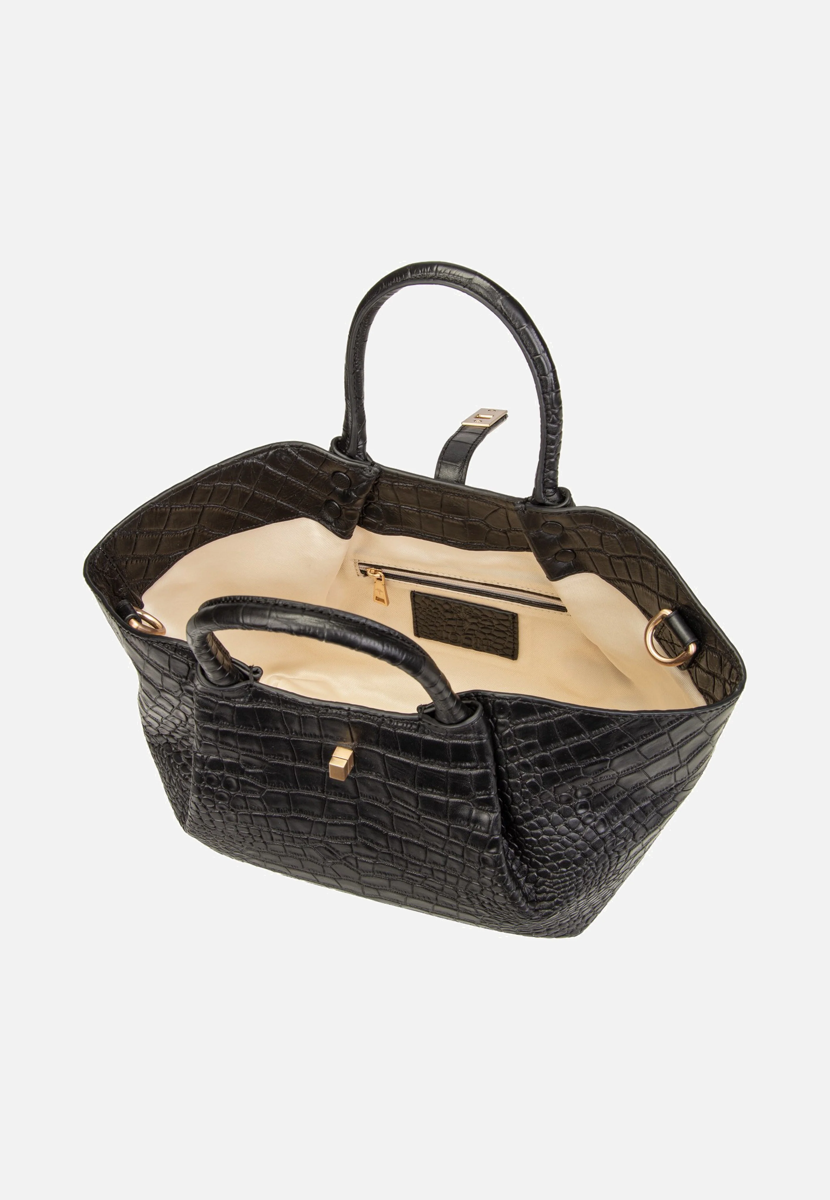 Coccodrillo Sheryl Handbag SHO Black - Henkeltasche - Image 5