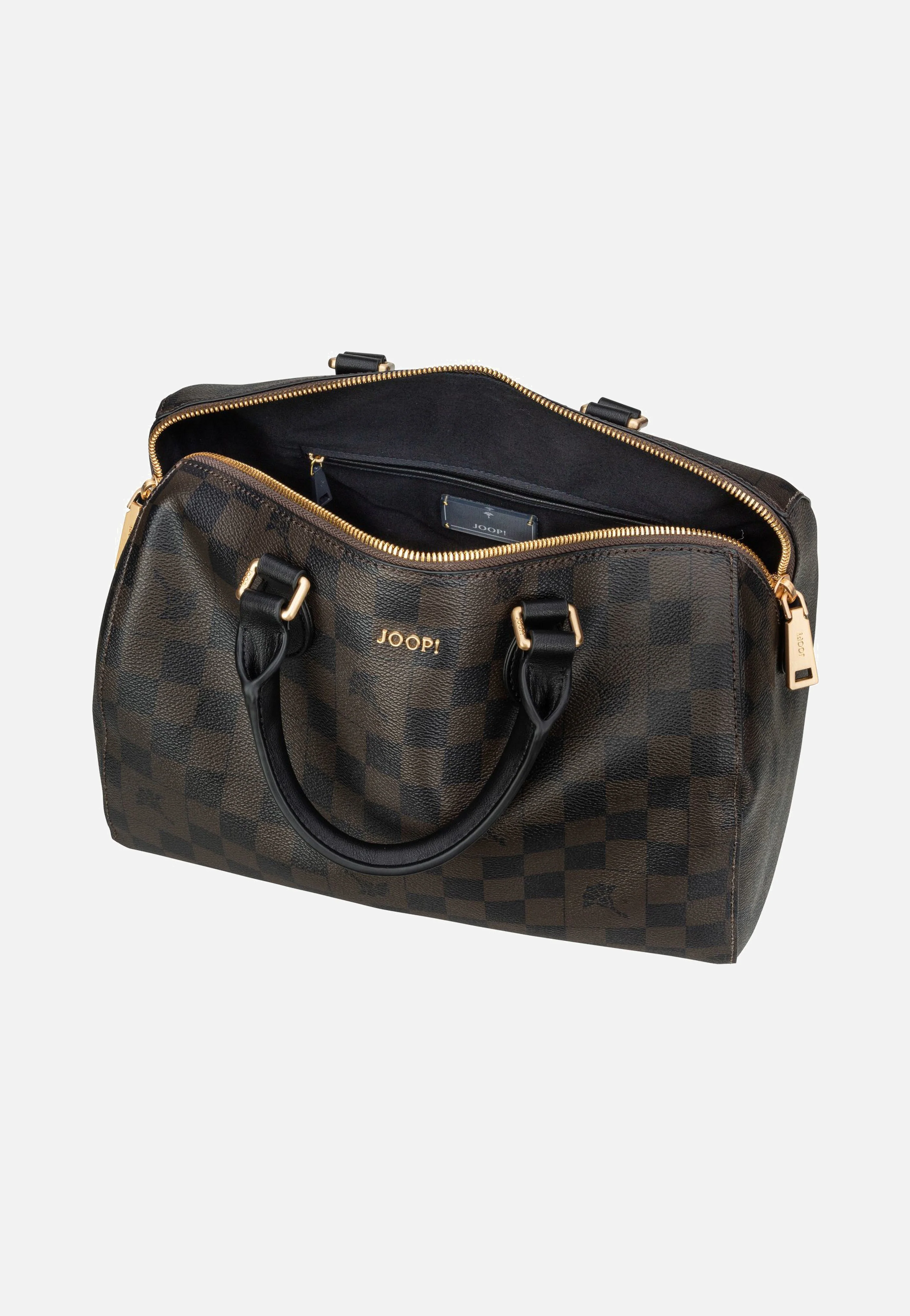 Cortina Piazza Aurora HandBag SHZ Seal Brown - Bowling Bag - Image 4