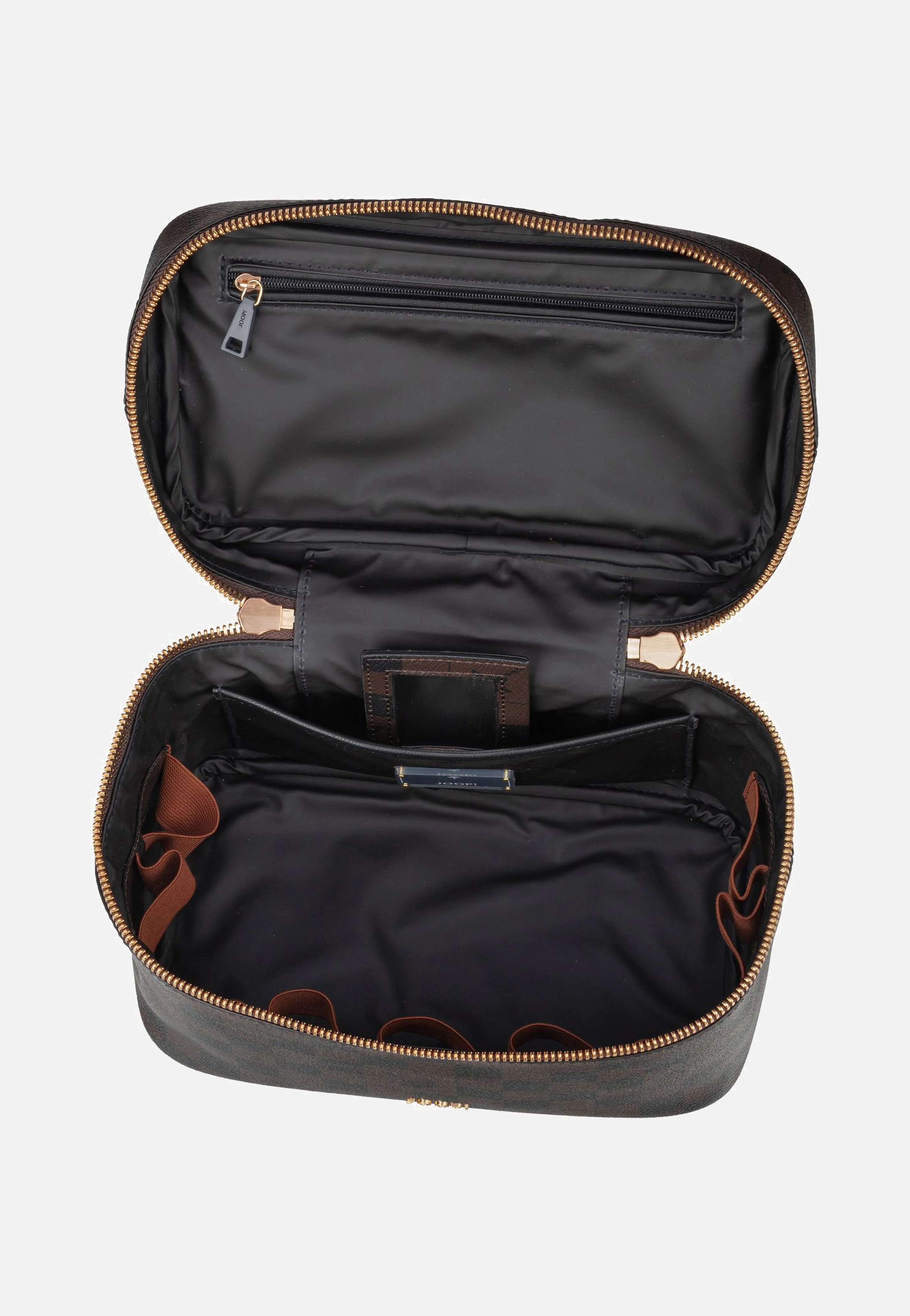 Cortina Piazza Flora Washbag MHZ Seal Brown - Kosmetikkoffer - Image 3