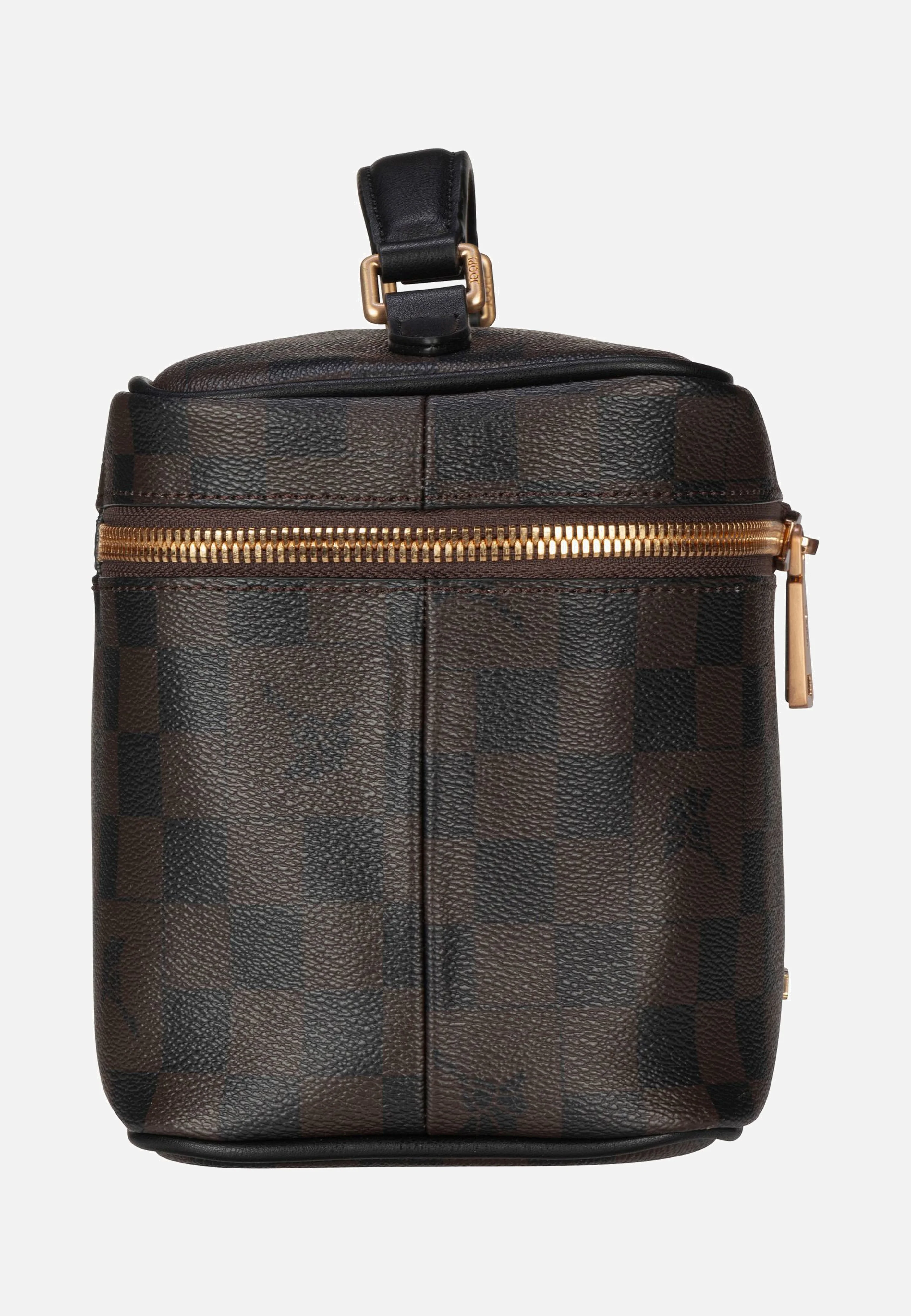 Cortina Piazza Flora Washbag MHZ Seal Brown - Kosmetikkoffer - Image 4