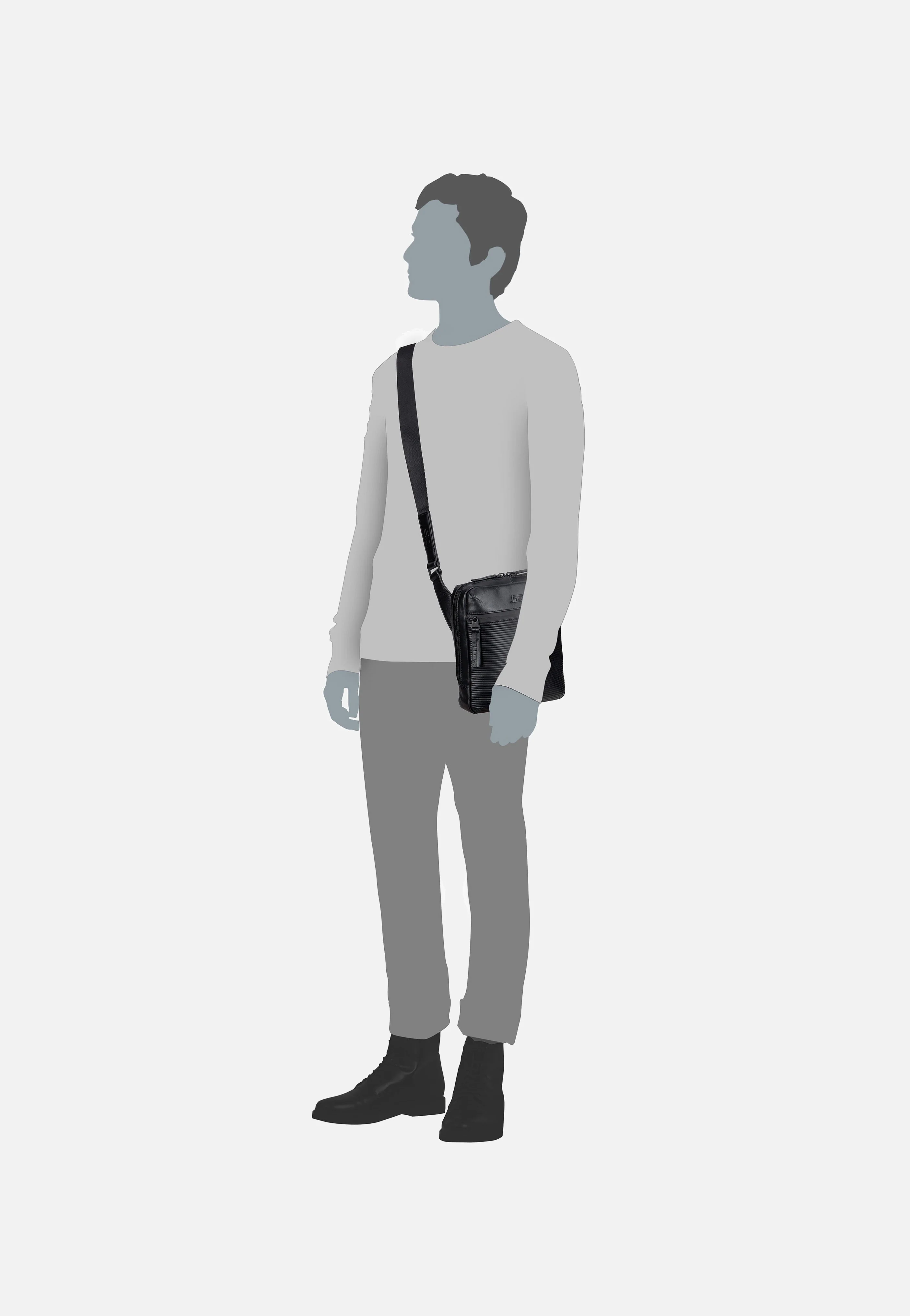 Aarhus Linea 9150 Schwarz - Crossbody Bag - Image 6