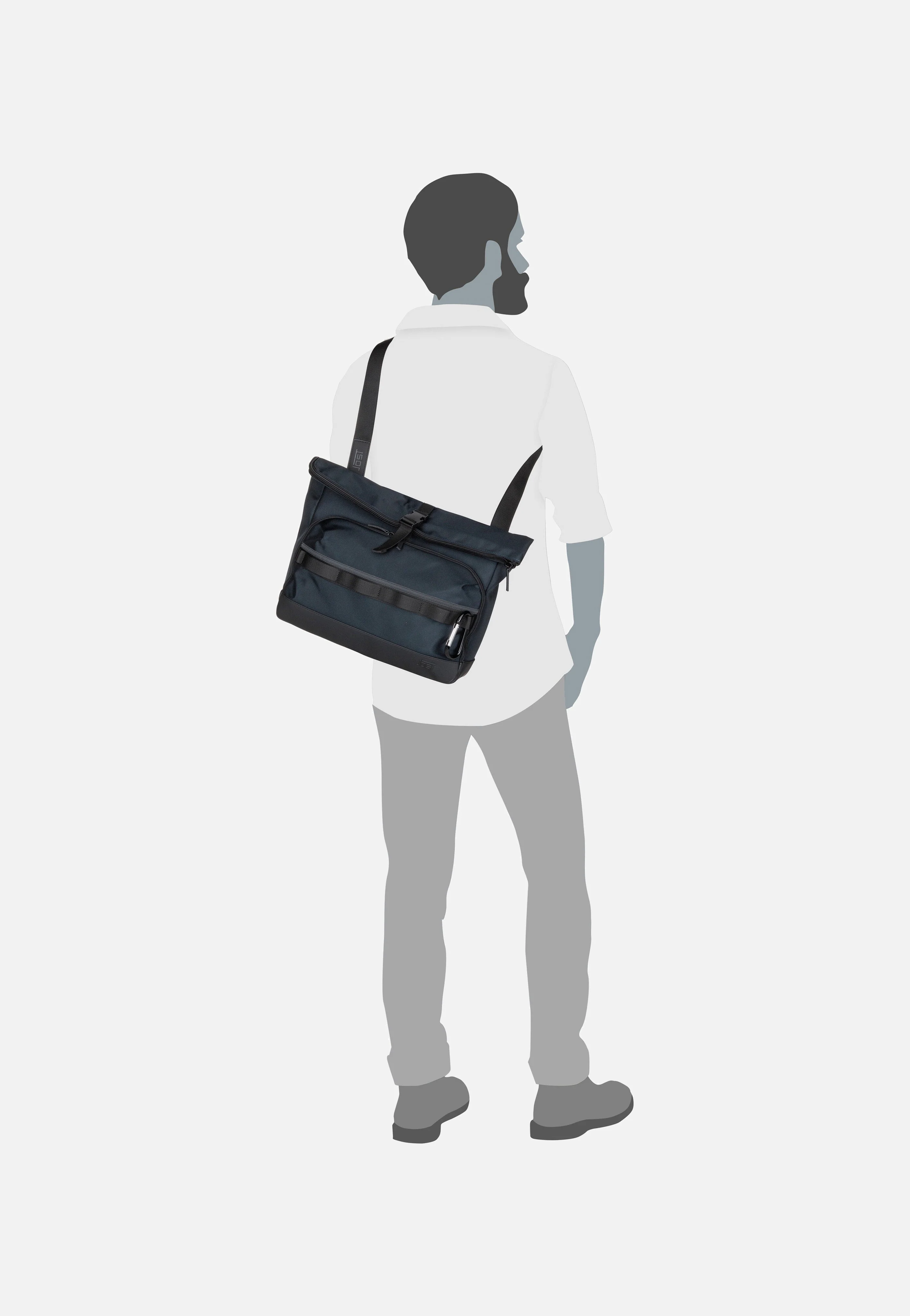 Balling Kurier 4012 Navy - Messenger Bag - Image 8