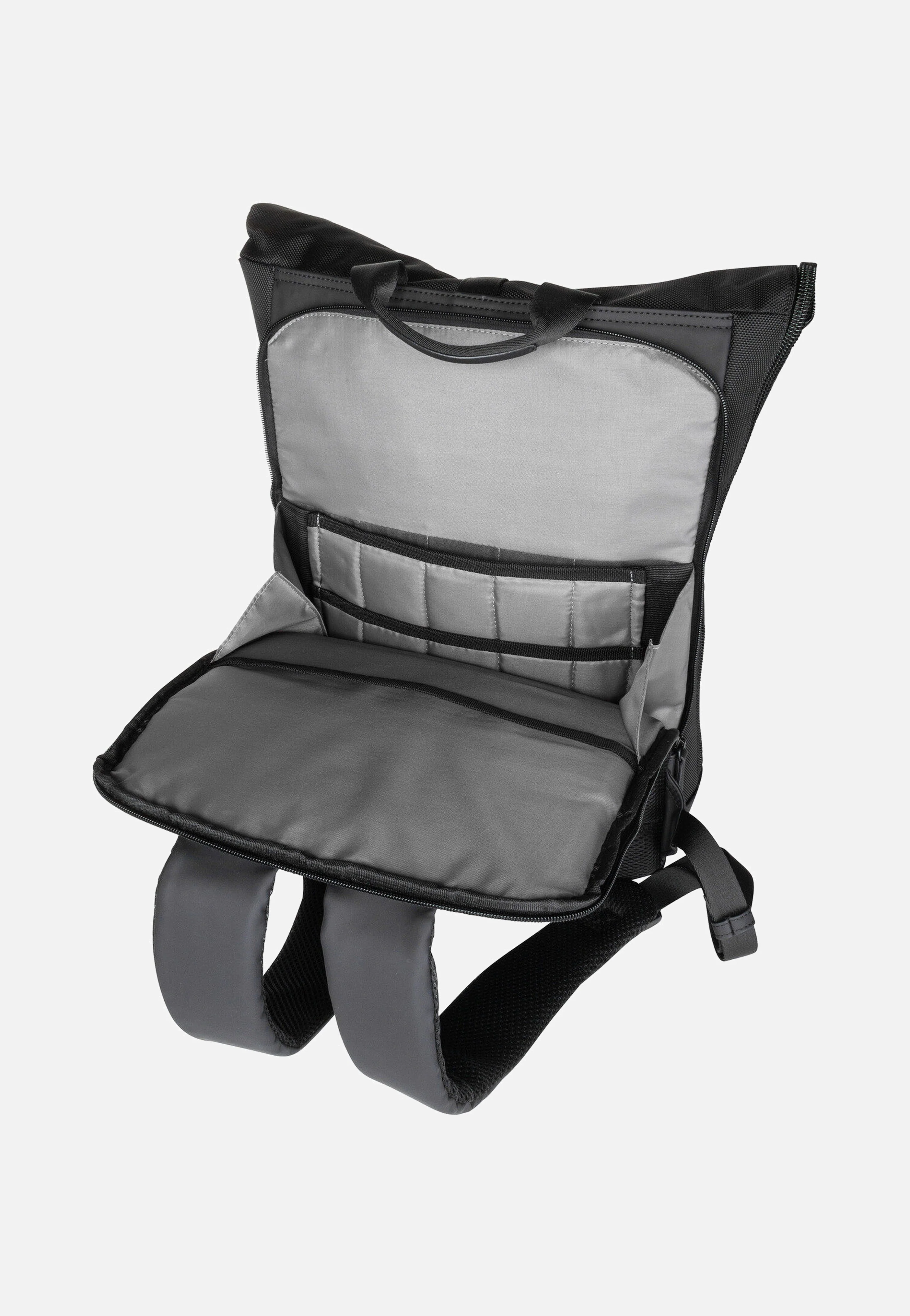 Balling Kurier 4015 Schwarz - Rolltop Rucksack - Image 3