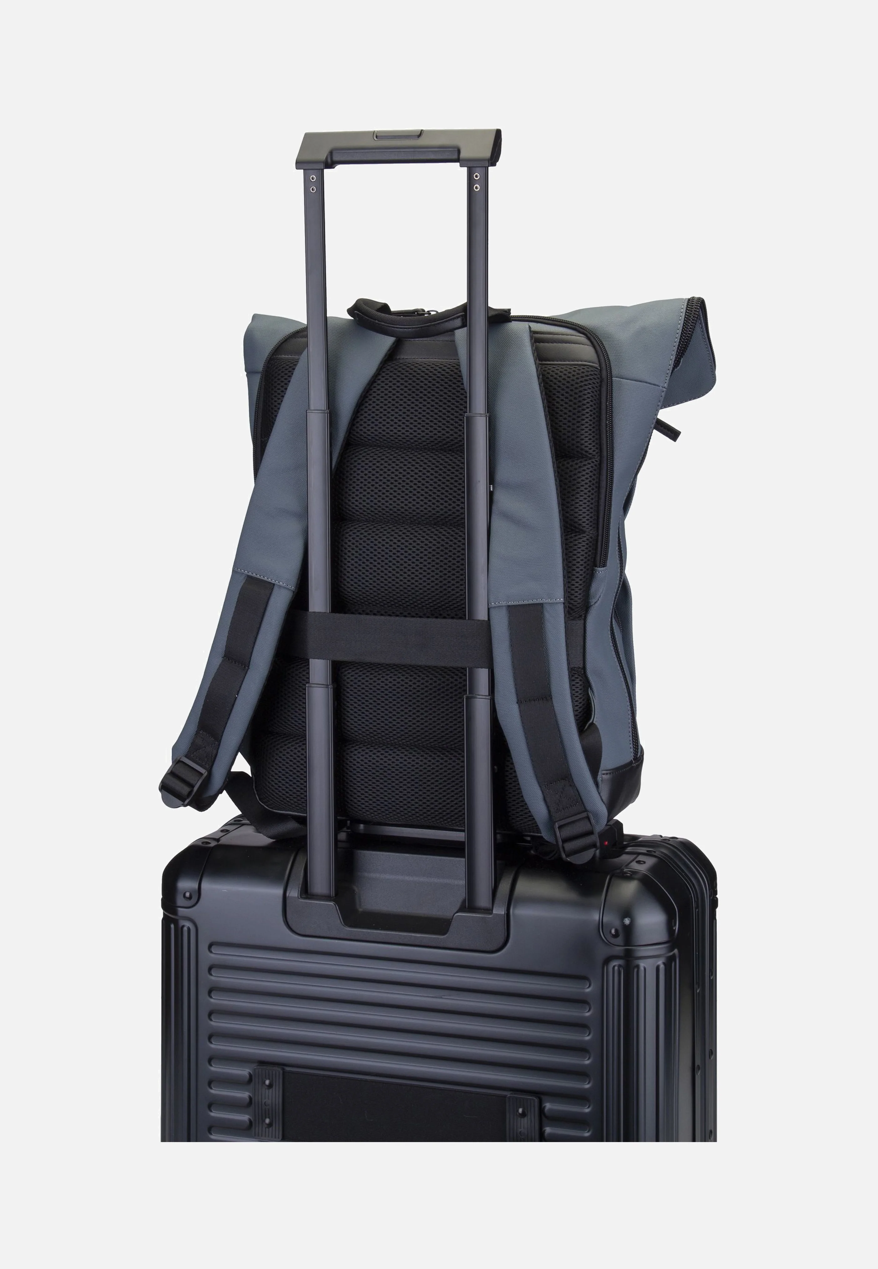 Borgholm Courier 5306 Blaugrau - Rolltop Rucksack - Image 7
