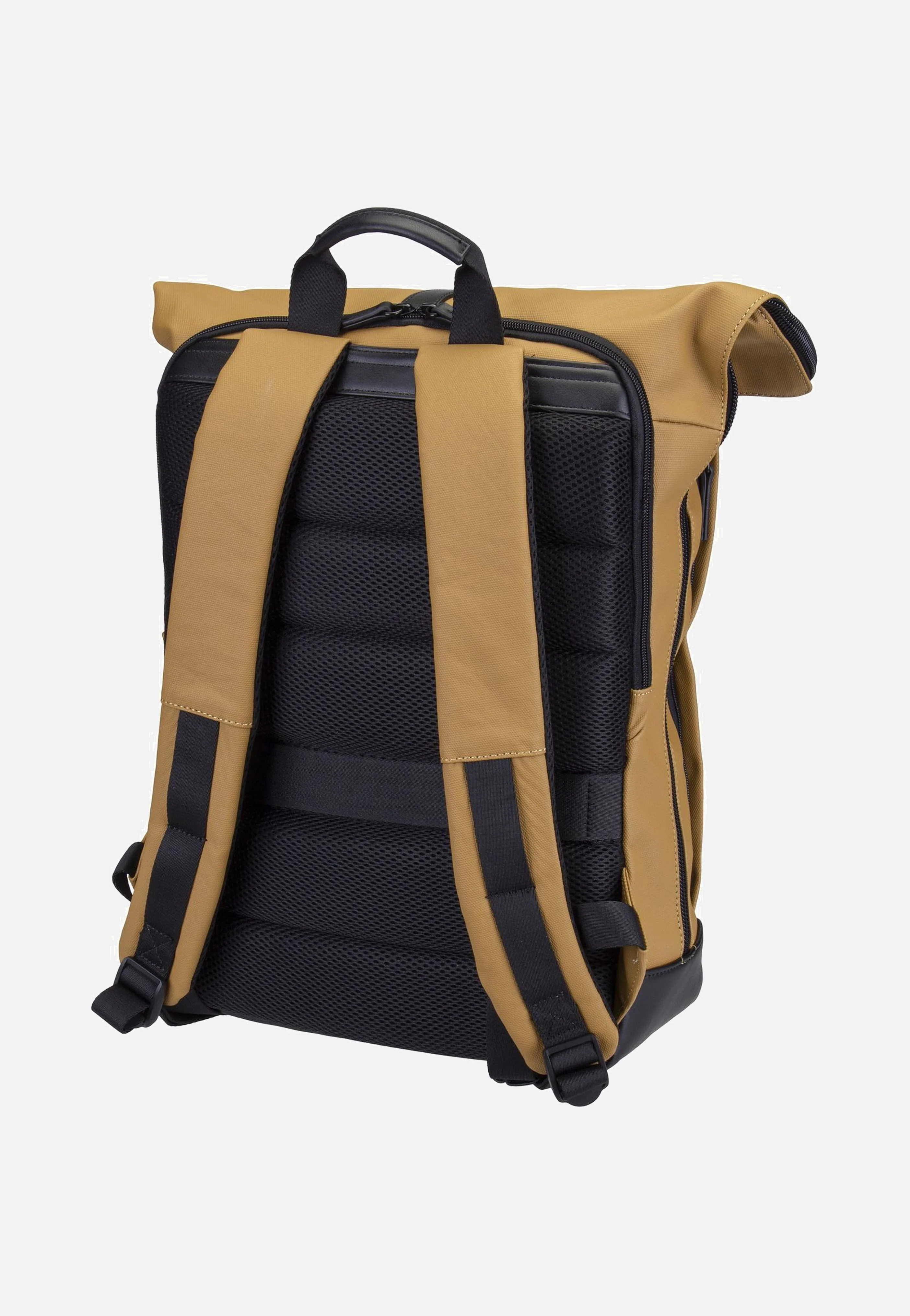 Borgholm Courier 5306 Mustard - Rolltop Rucksack - Image 2