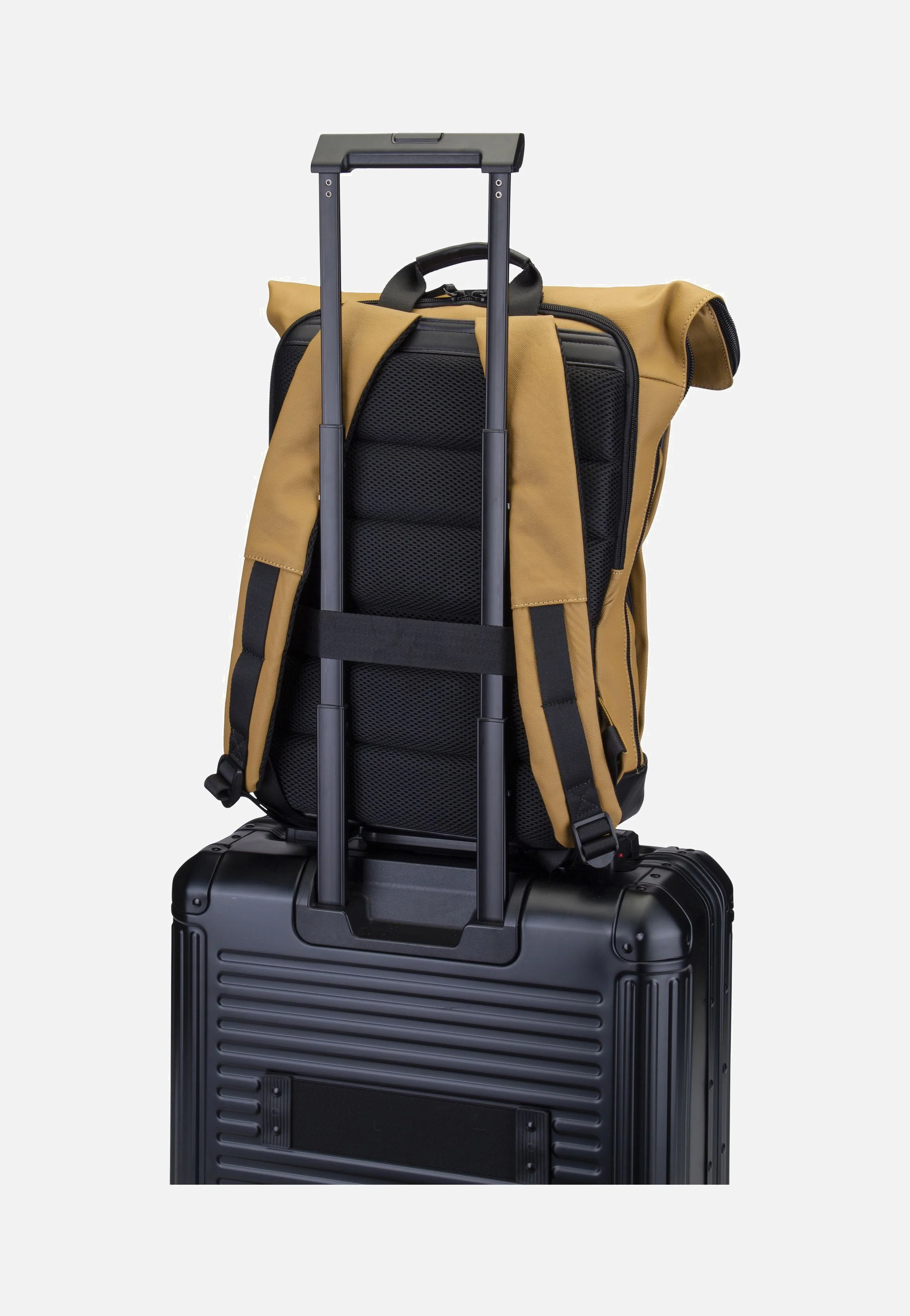 Borgholm Courier 5306 Mustard - Rolltop Rucksack - Image 7