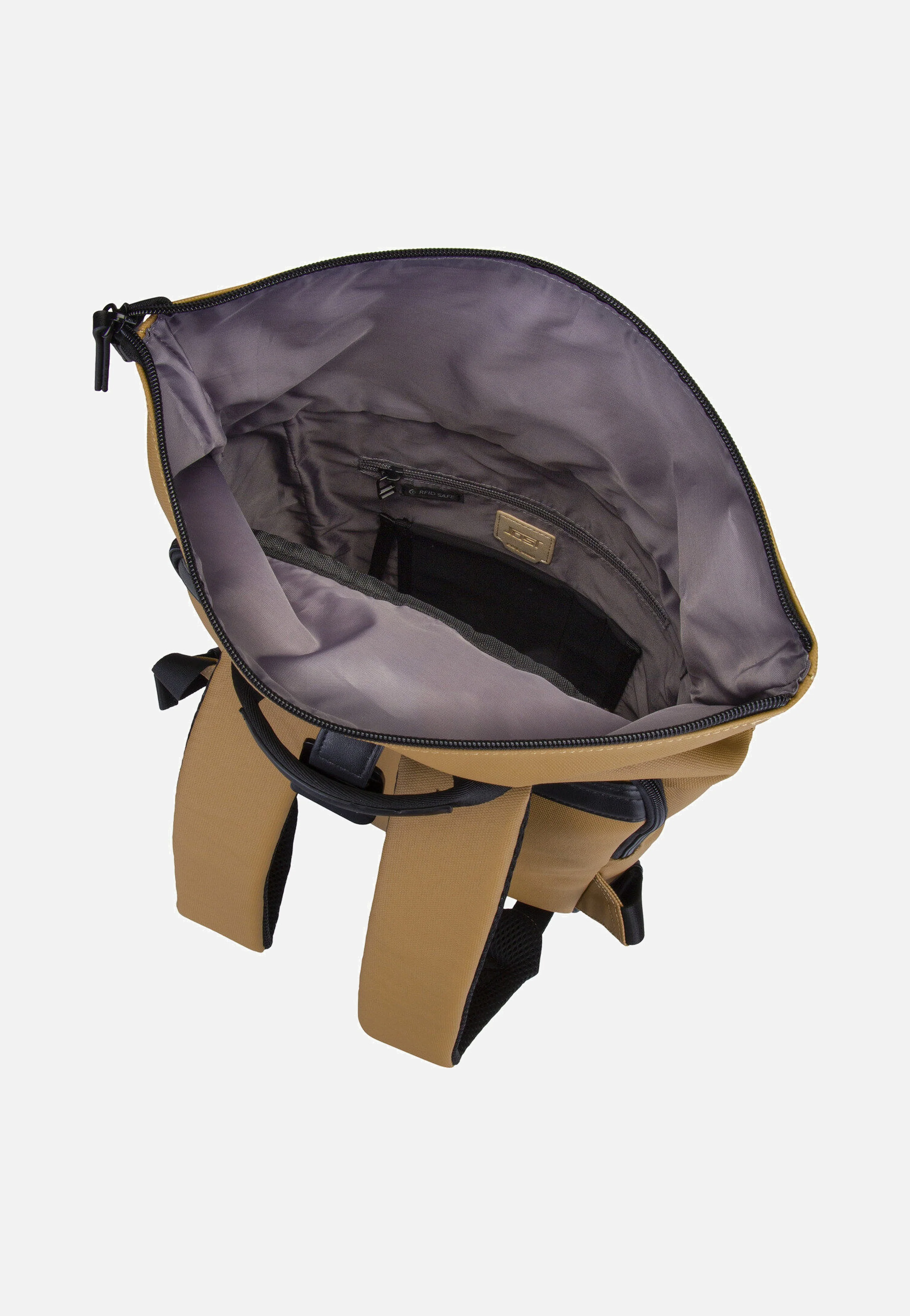 Borgholm Courier S 5310 Mustard - Rolltop Rucksack - Image 3