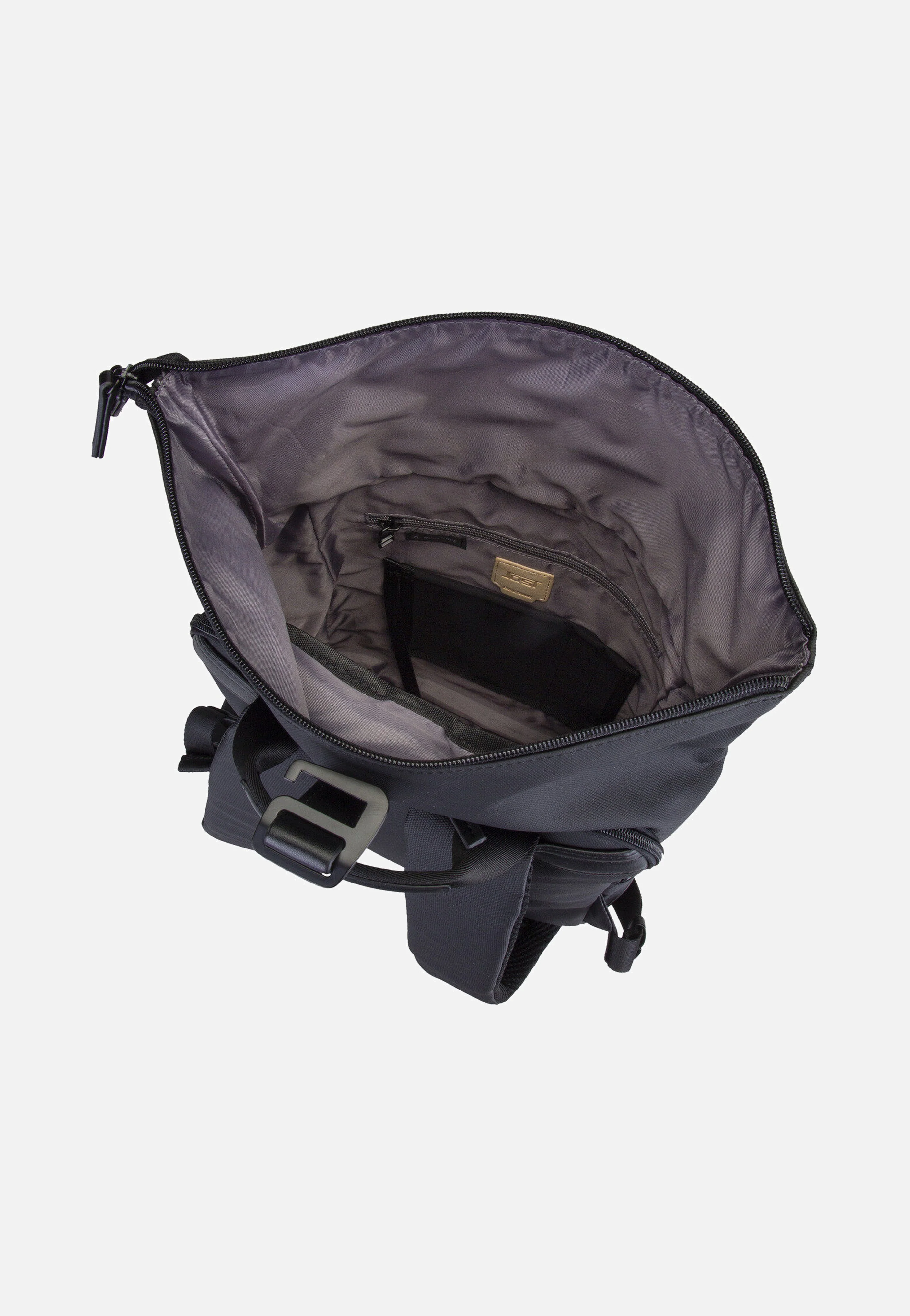 Borgholm Courier S 5310 Schwarz - Rolltop Rucksack - Image 3