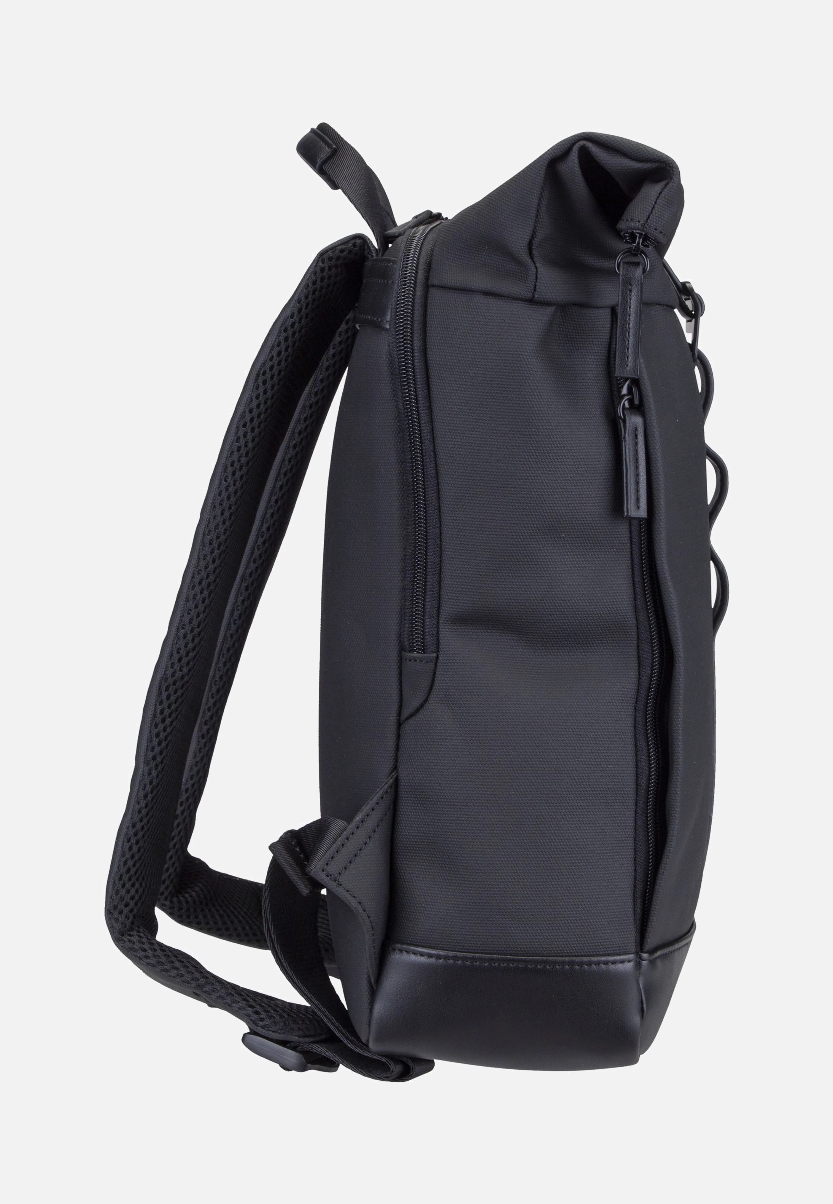 Borgholm Courier S 5310 Schwarz - Rolltop Rucksack - Image 5