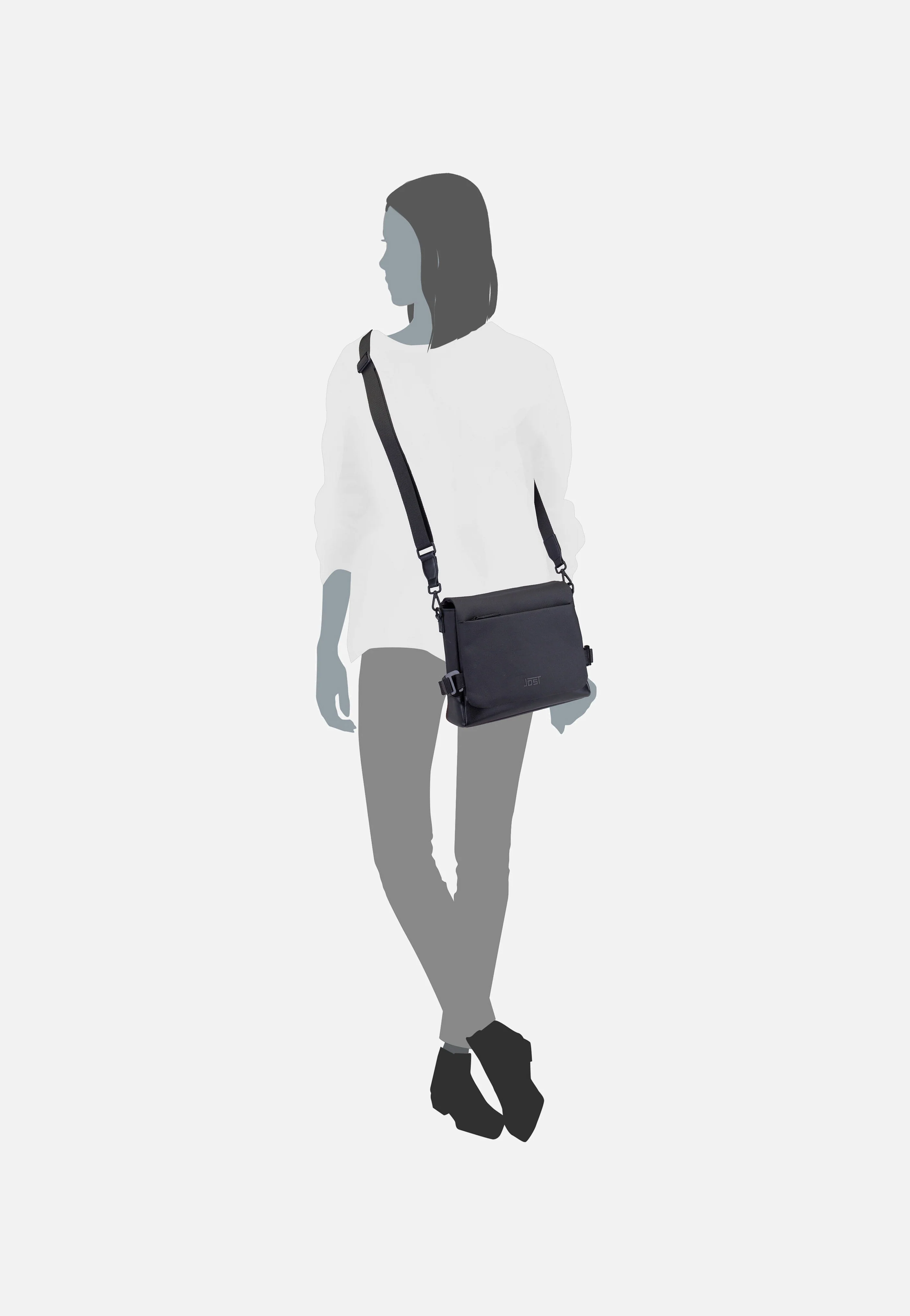 Borgholm S 5308 Schwarz - Crossbody Bag - Image 6
