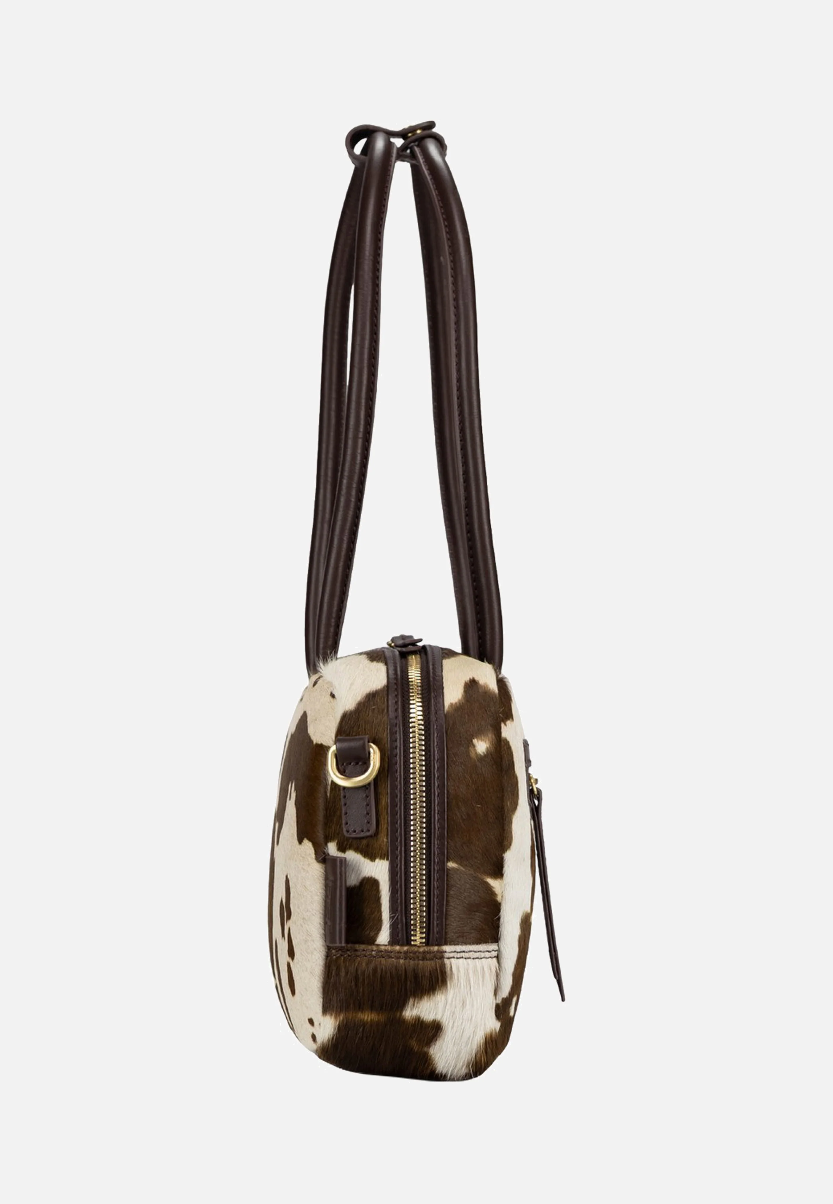 Furry Cow Bowling Bag M 3120 Brown - Bowling Bag - Image 3
