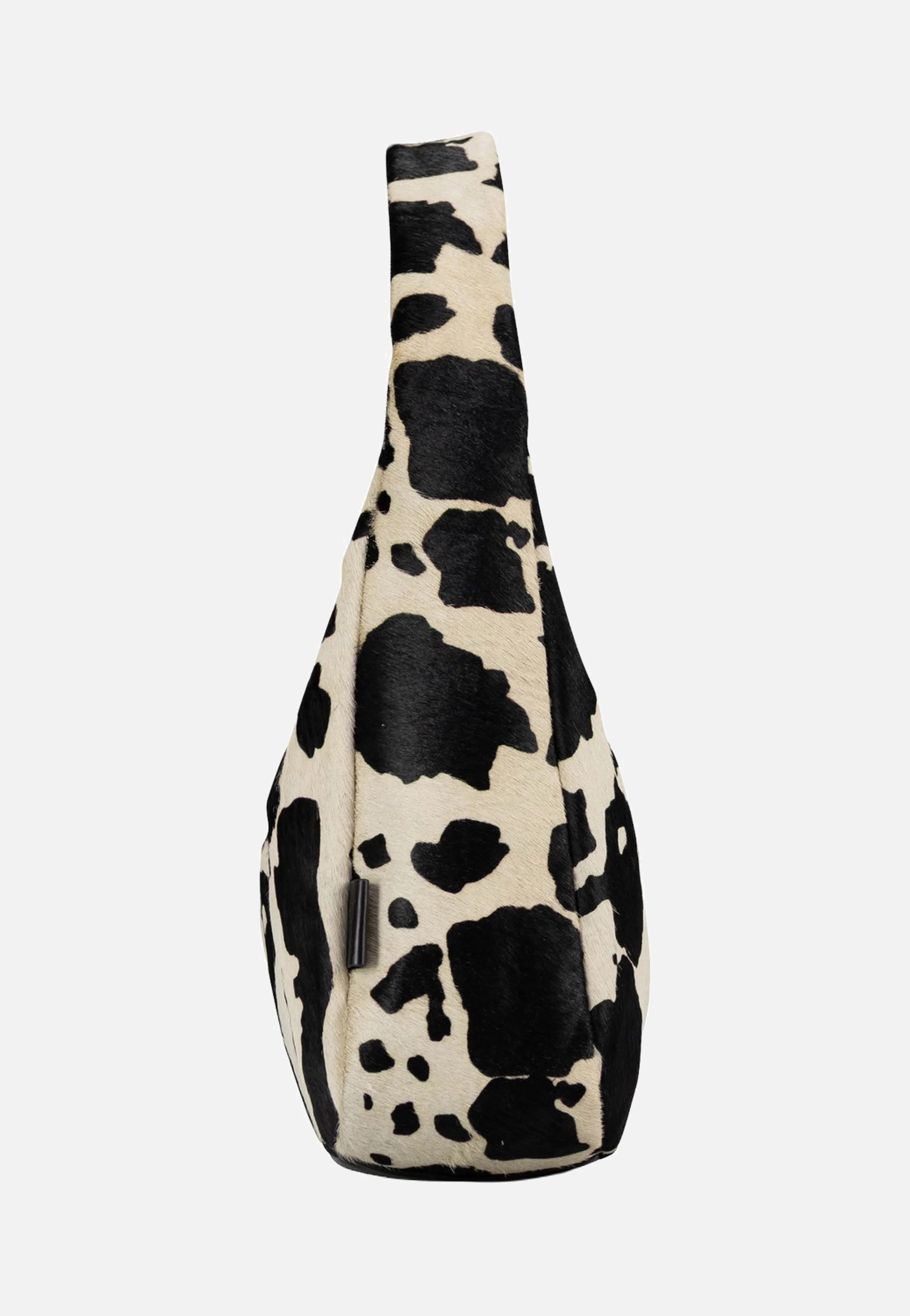 Furry Cow Hobo Bag L 3123 Black - Hobo Bag - Image 3