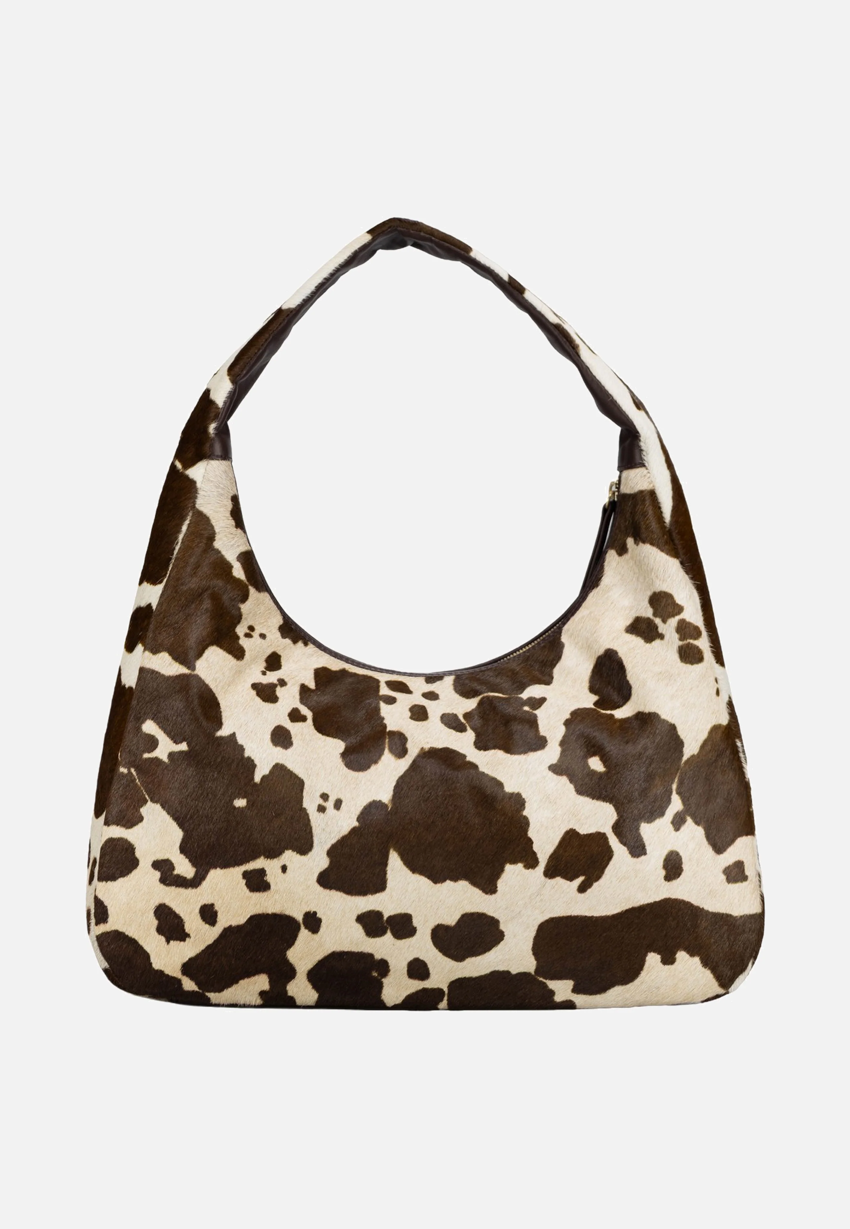 Furry Cow Hobo Bag L 3123 Brown - Hobo Bag - Image 3