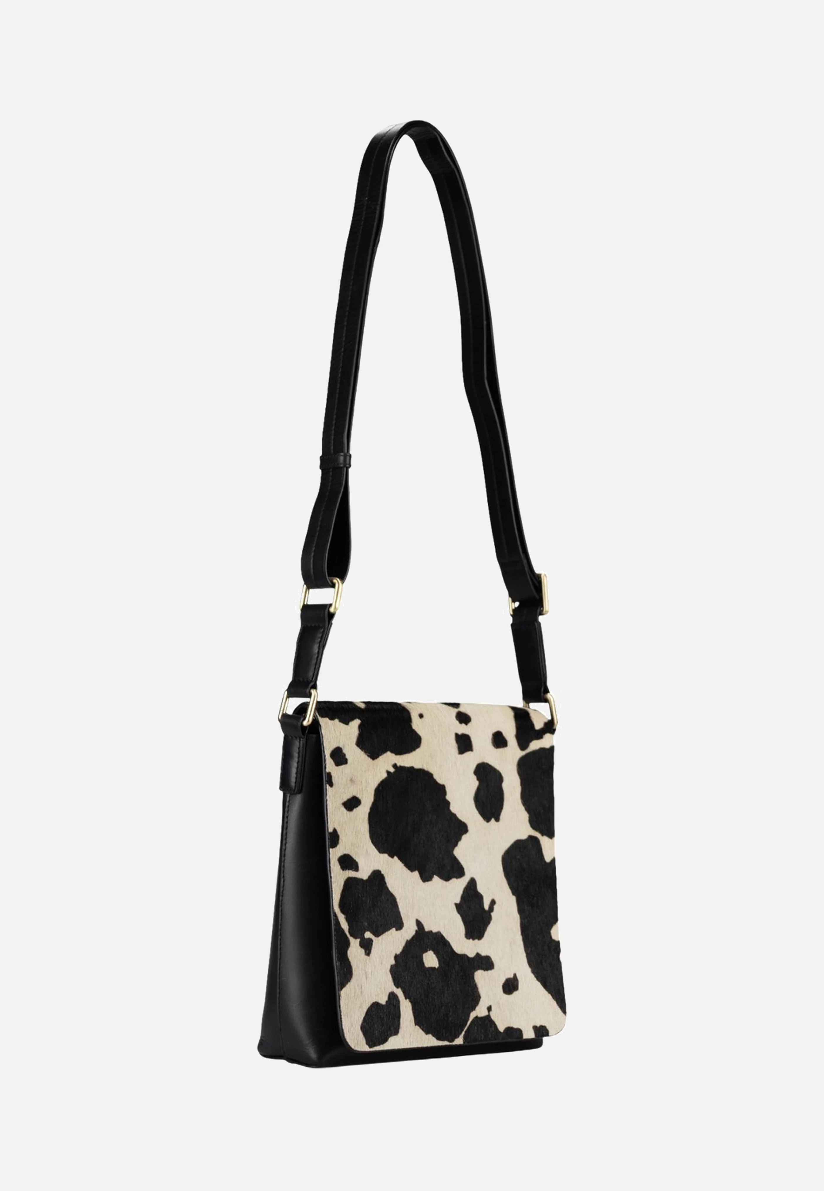 Furry Cow Shoulder Bag S 3124 Black - Umhängetasche - Image 5