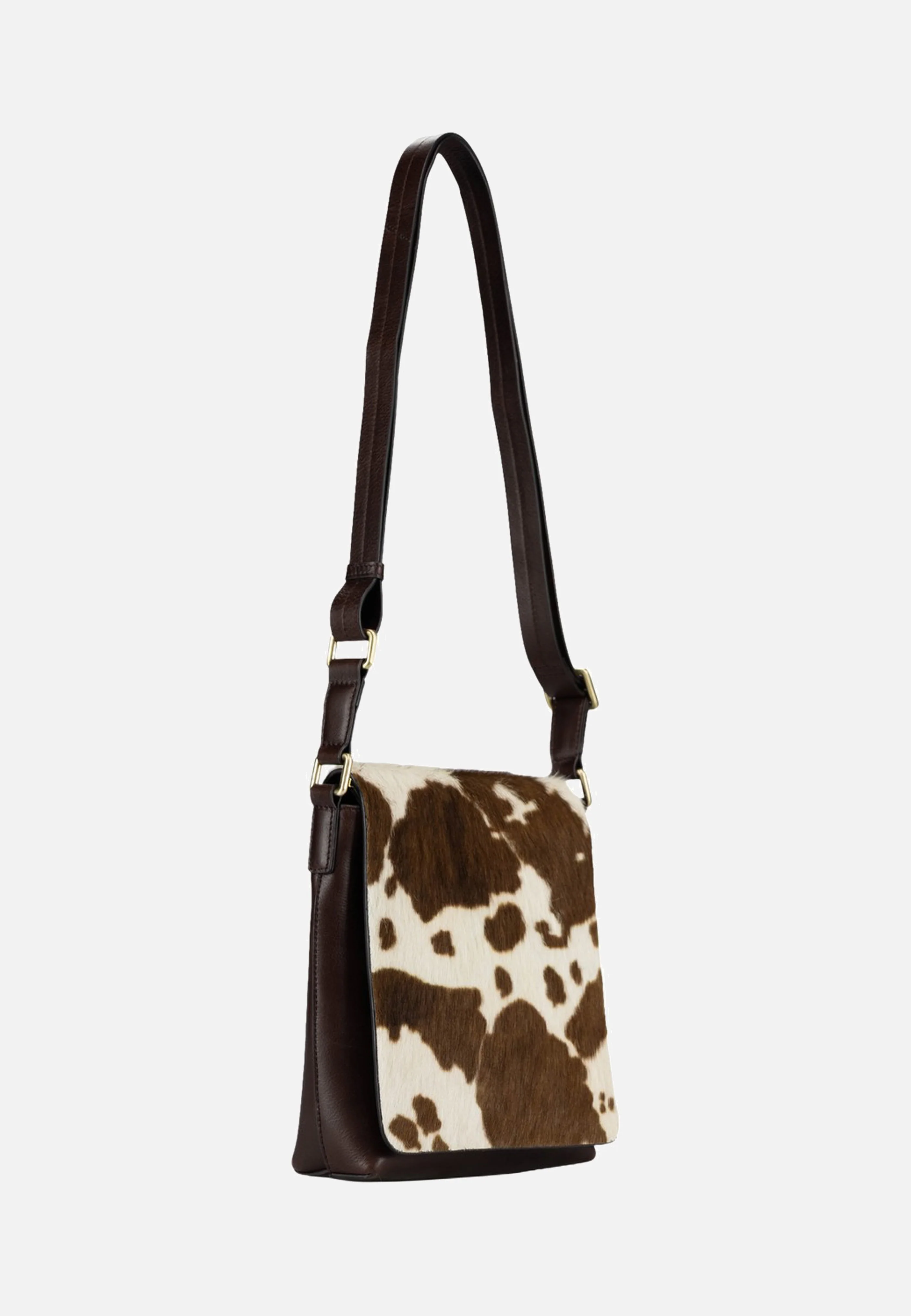 Furry Cow Shoulder Bag S 3124 Brown - Umhängetasche - Image 5