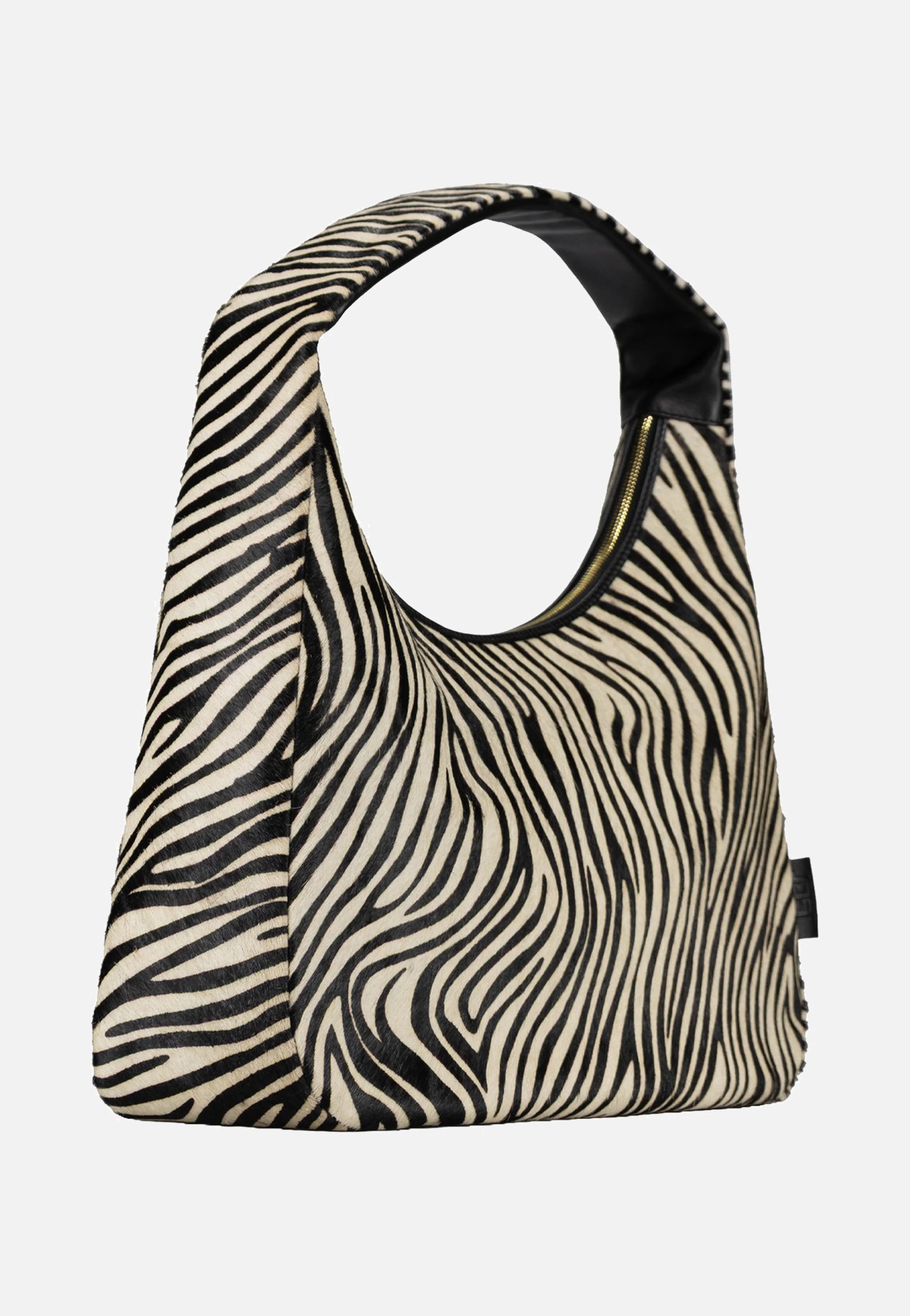 Furry Zebra Hobo Bag L 3113 Zebra - Hobo Bag - Image 2