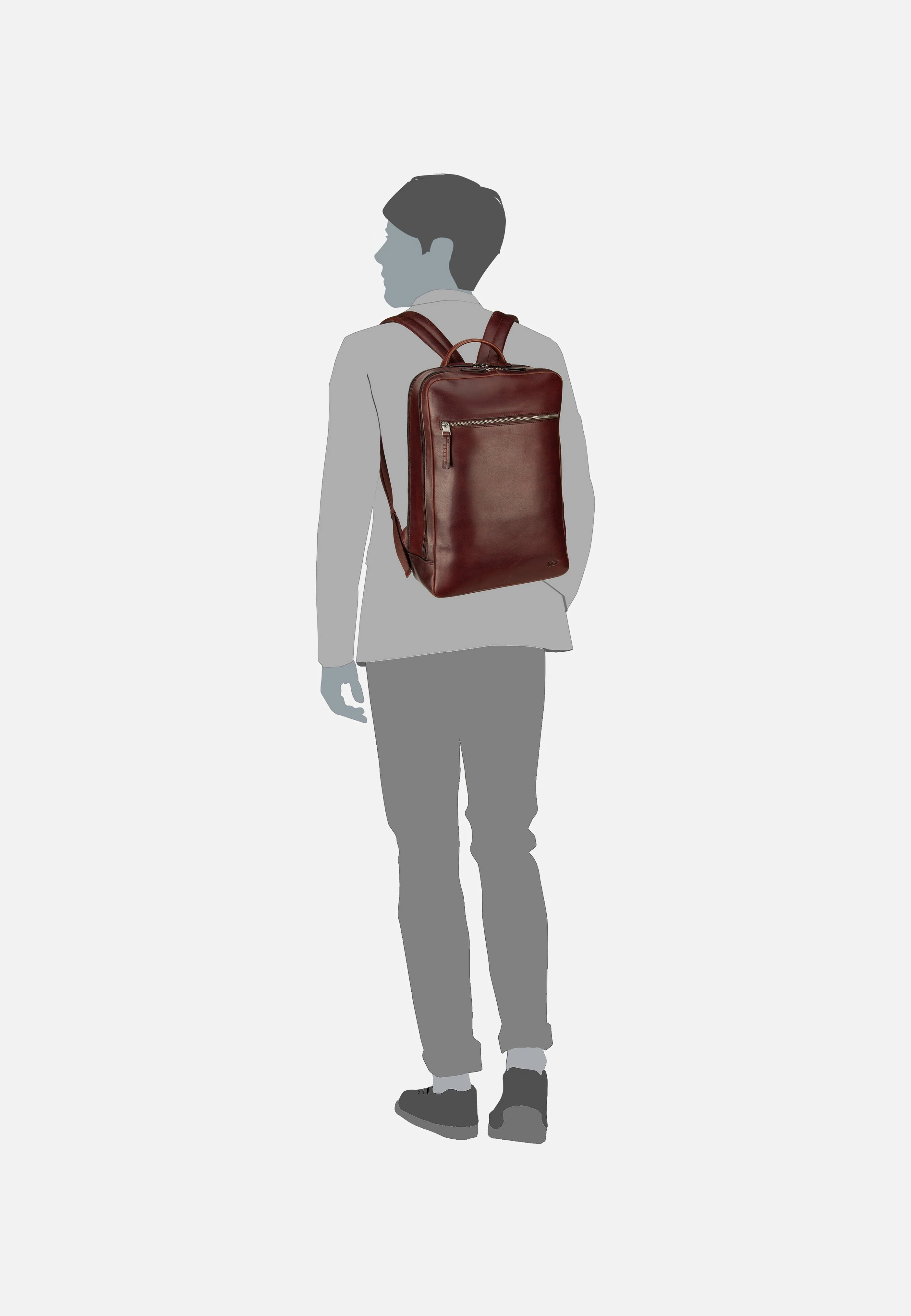 Lund DP 6746 Braun - Rucksack - Image 10