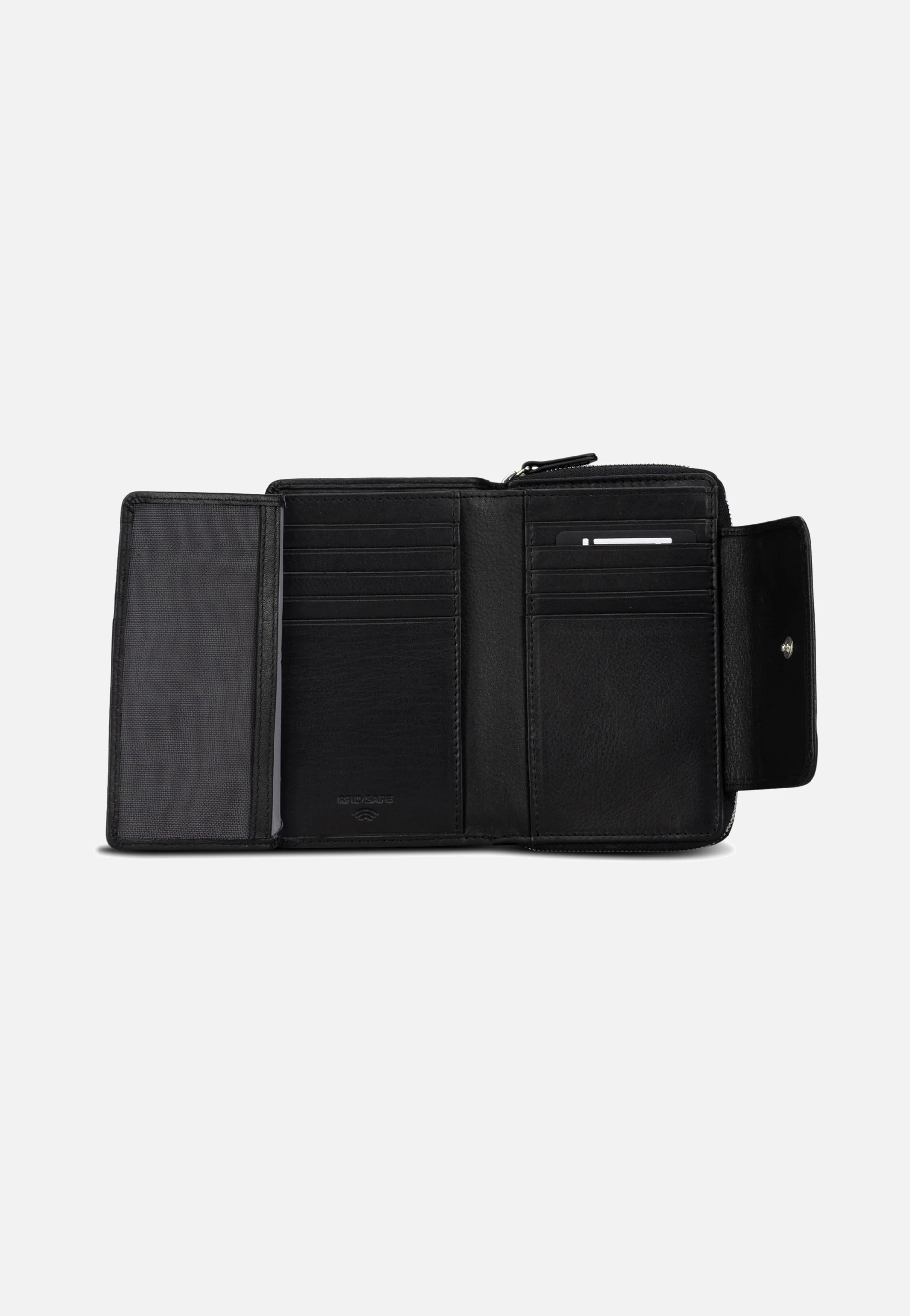 Odense Zip 6331 Medium Black - Portemonnaie - Image 6
