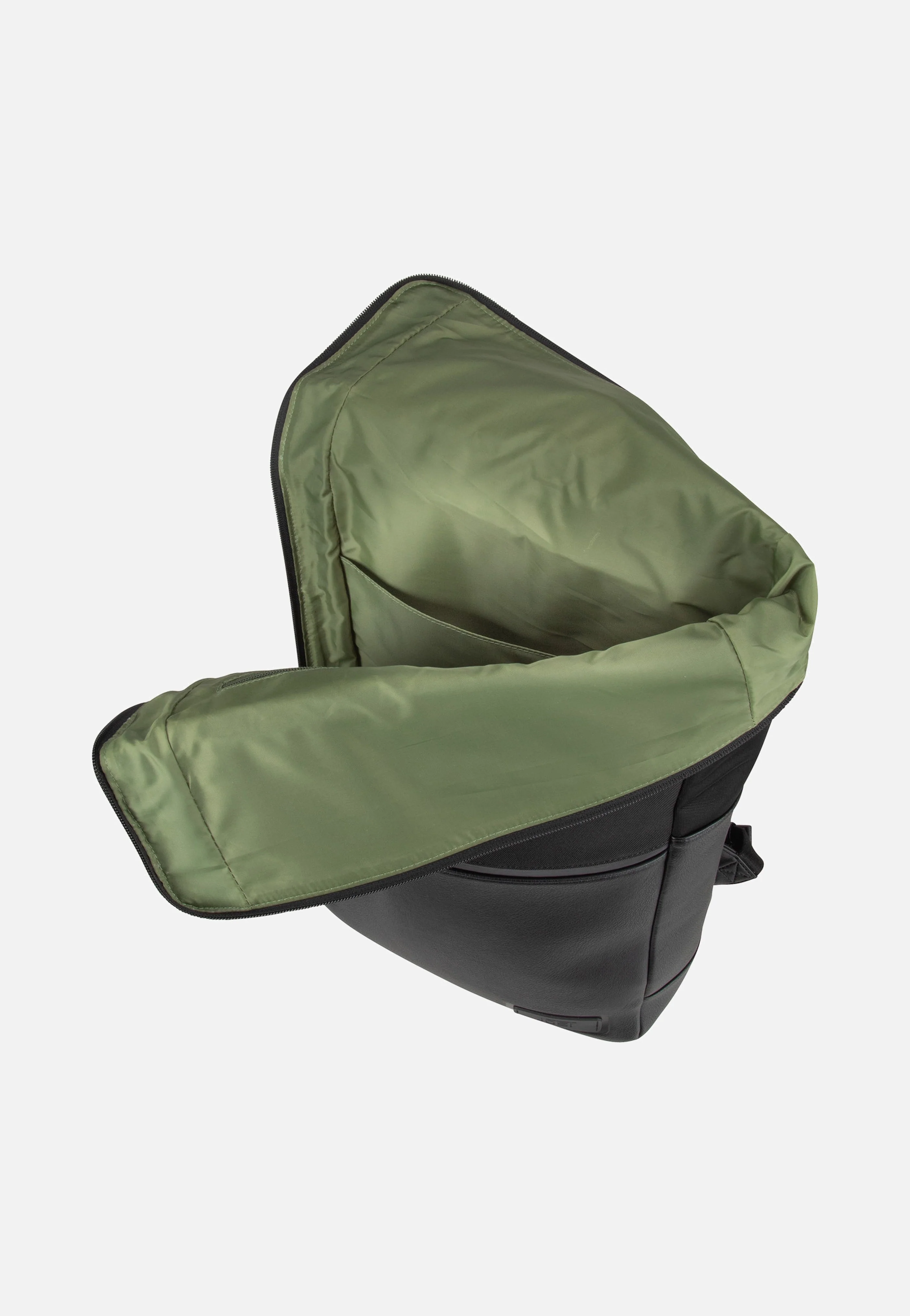 Riga Courier Black - Rolltop Rucksack - Image 4