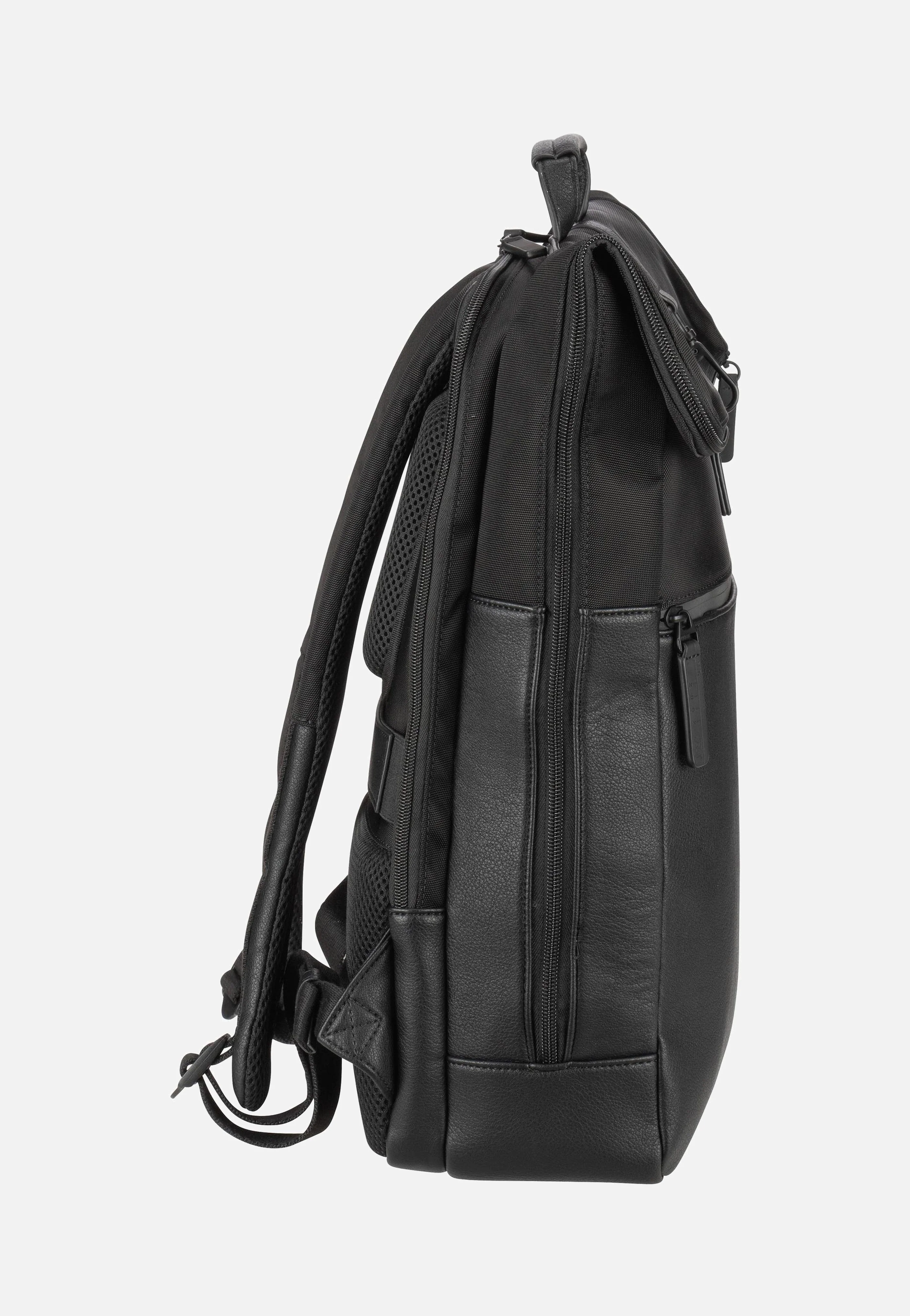 Riga Courier Black - Rolltop Rucksack - Image 7