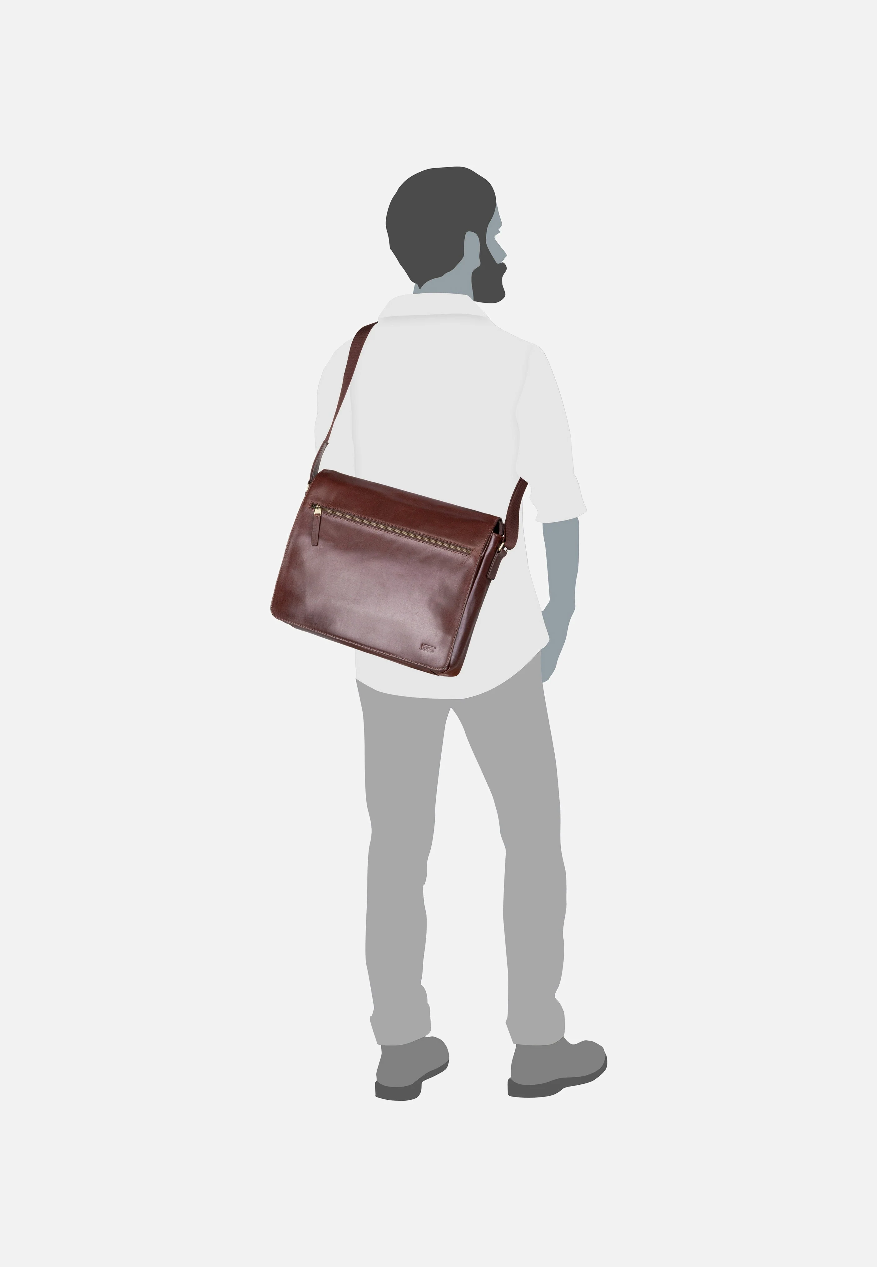 Skagen L 6203 Braun - Messenger Bag - Image 8