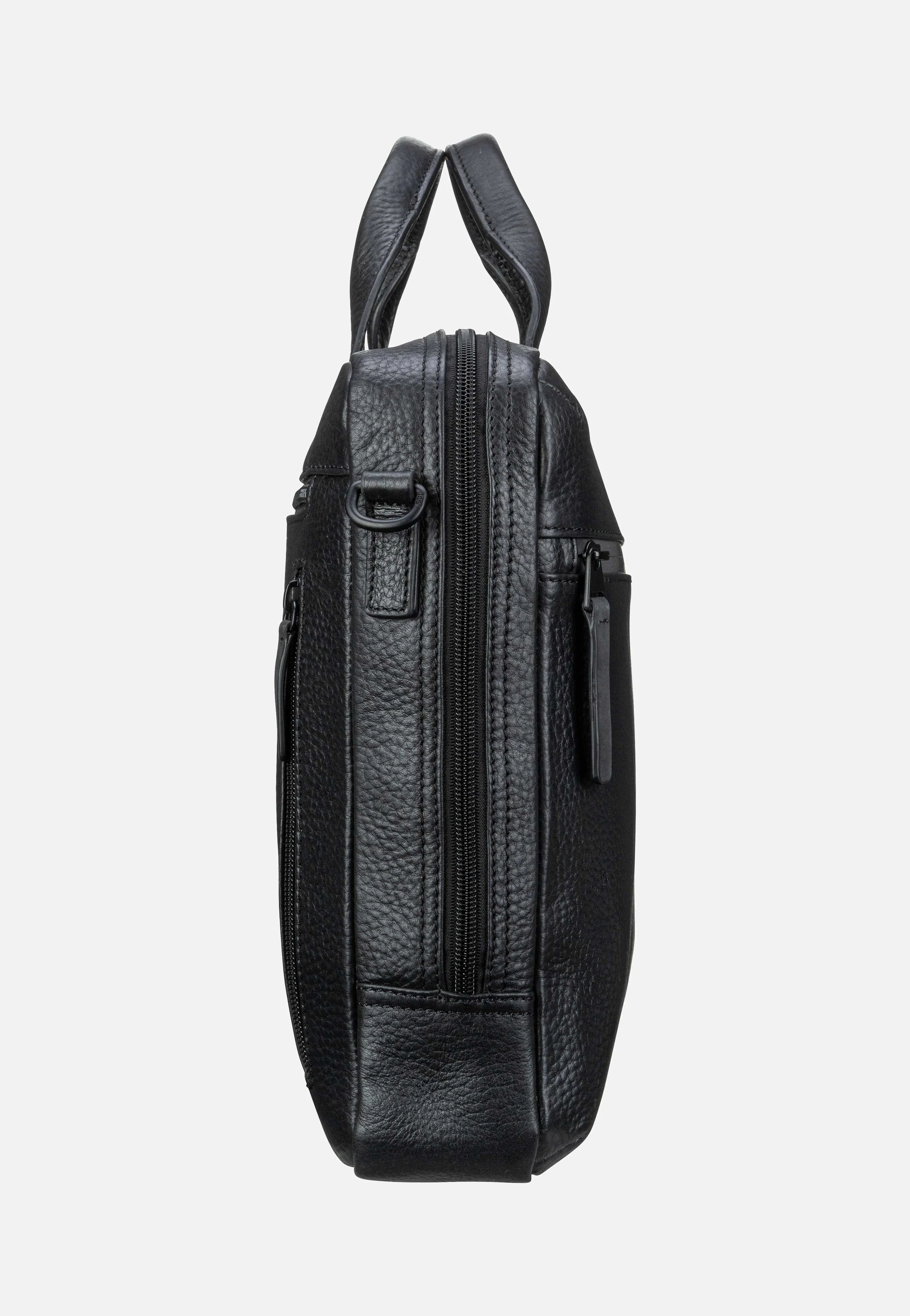 Stockholm Business Bag S 1 Comp Black - Aktentasche - Image 5