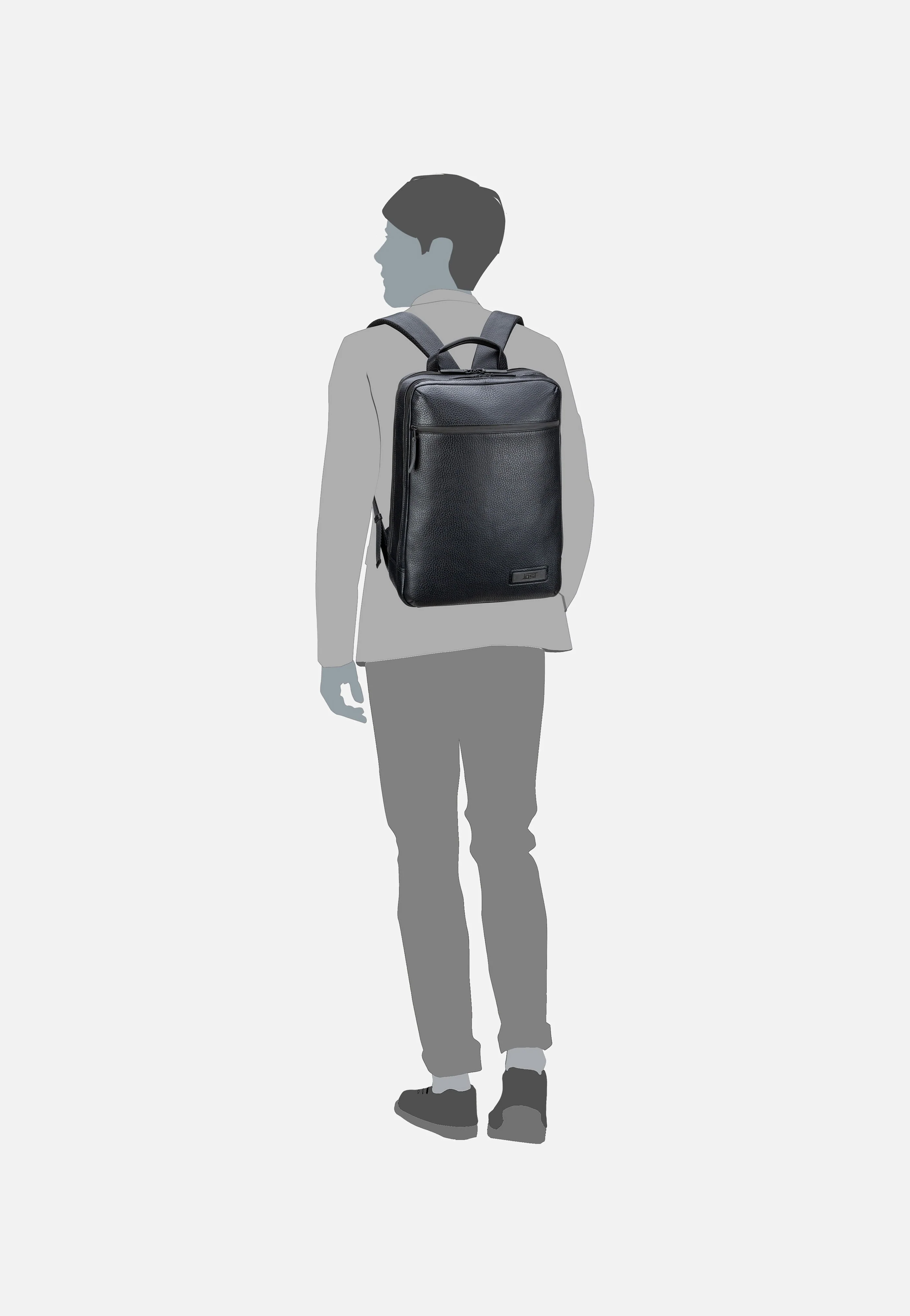 Stockholm Daypack Black - Rucksack - Image 8