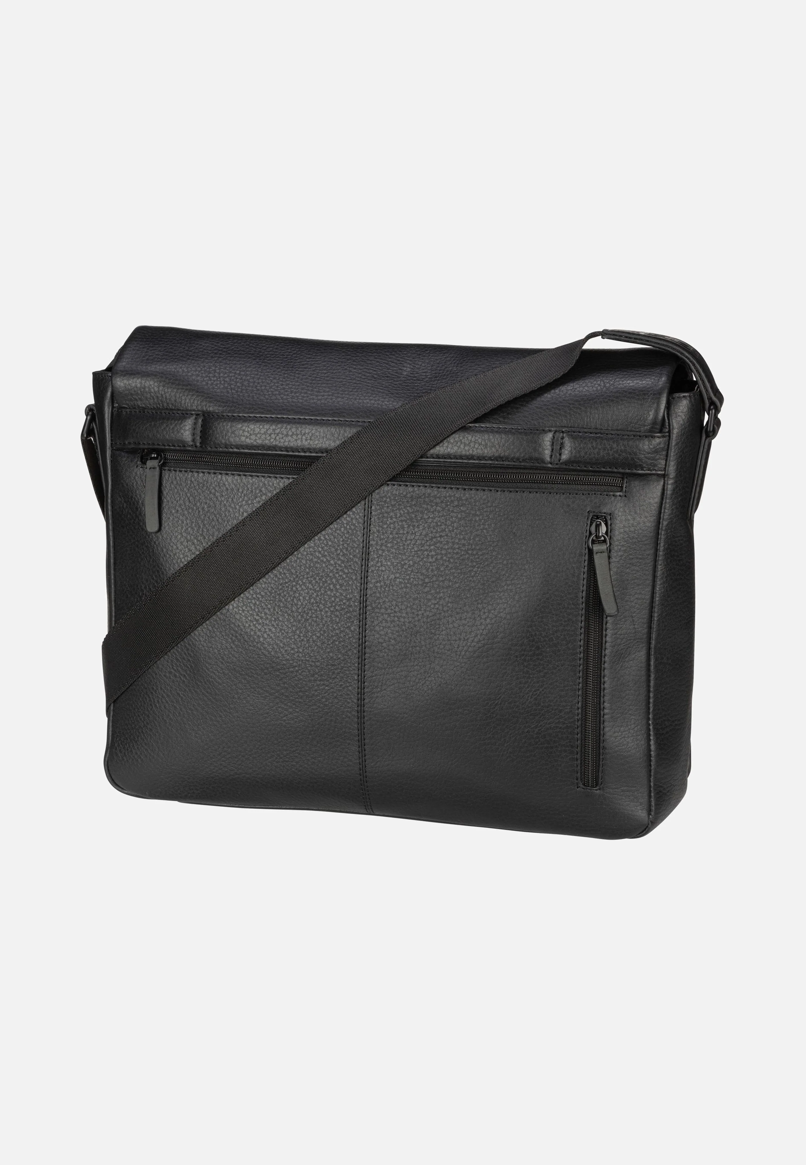 Stockholm Flap L Black - Messenger Bag - Image 2