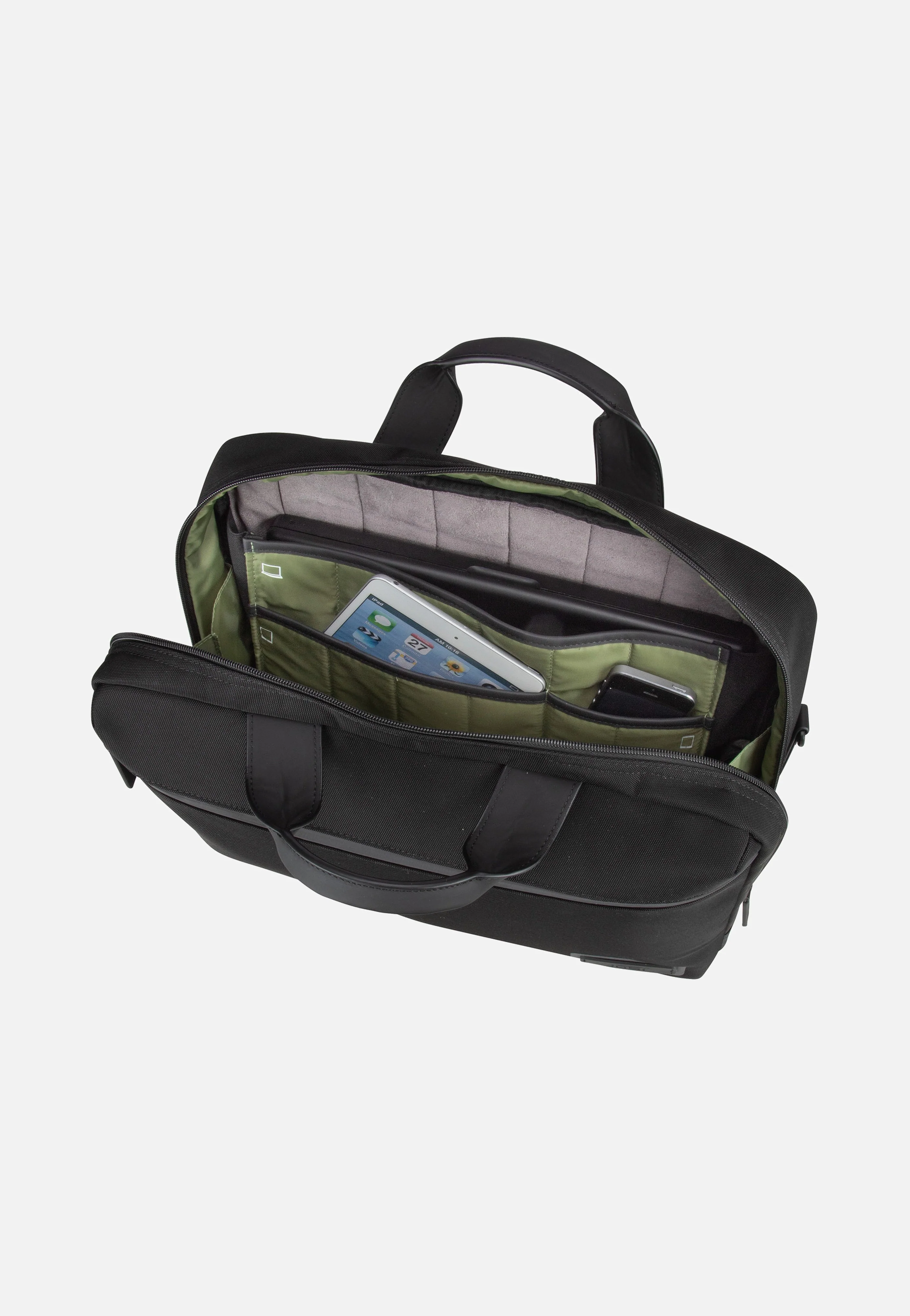 Tallinn Business Bag 1 Comp Black - Aktentasche - Image 4