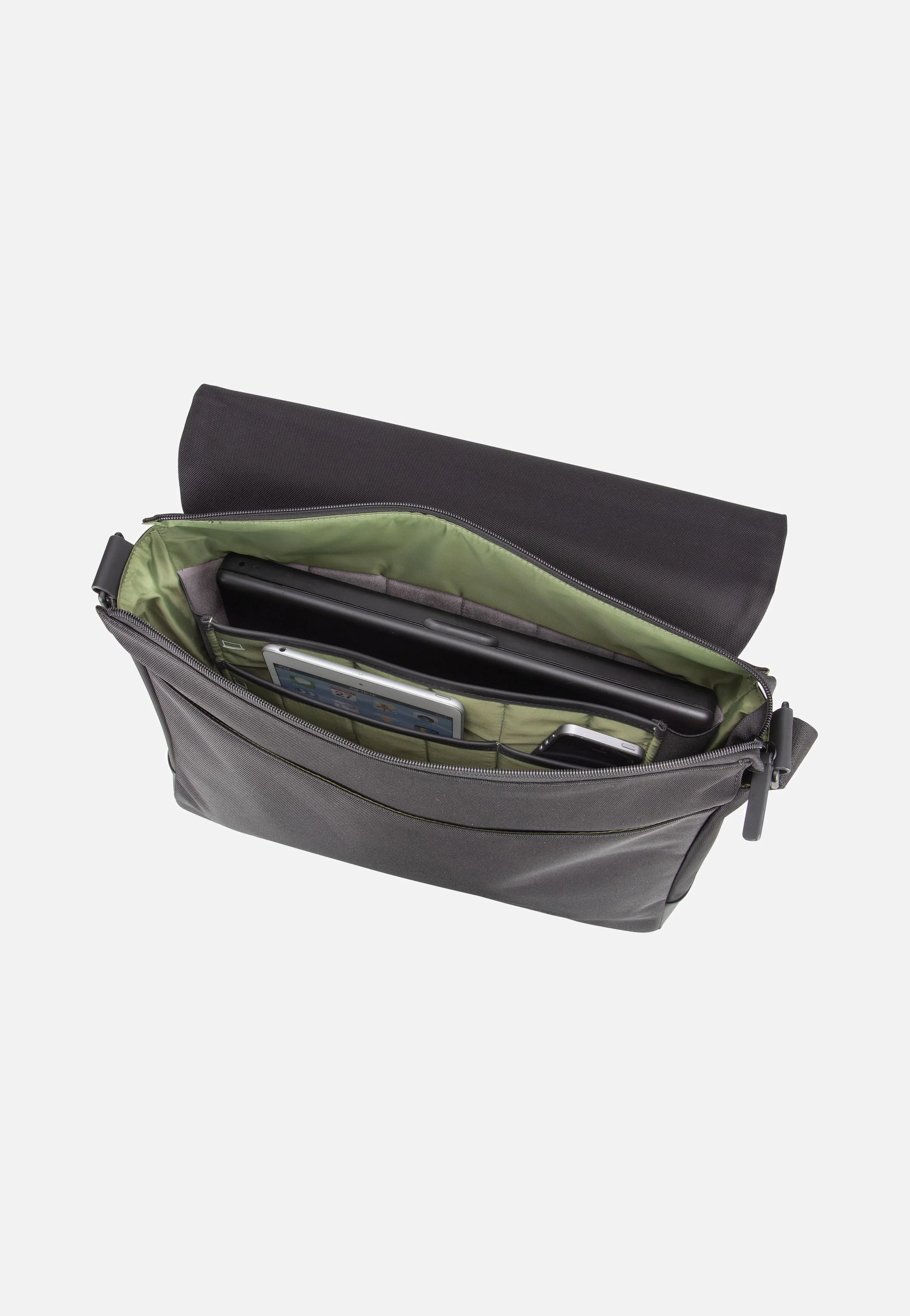 Tallinn Flap L Black - Messenger Bag - Image 4