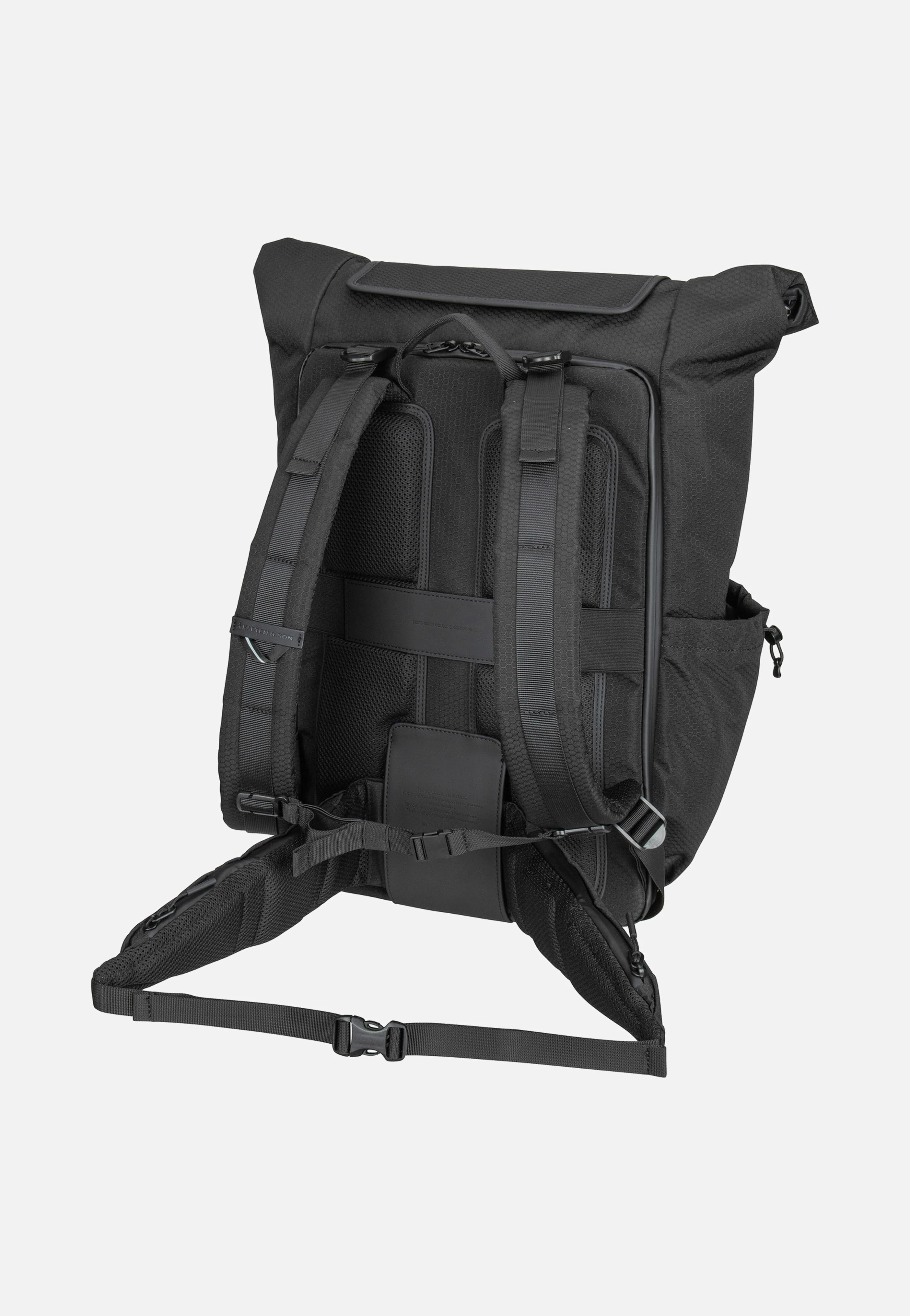 Banff All Black - Rolltop Rucksack - Image 2