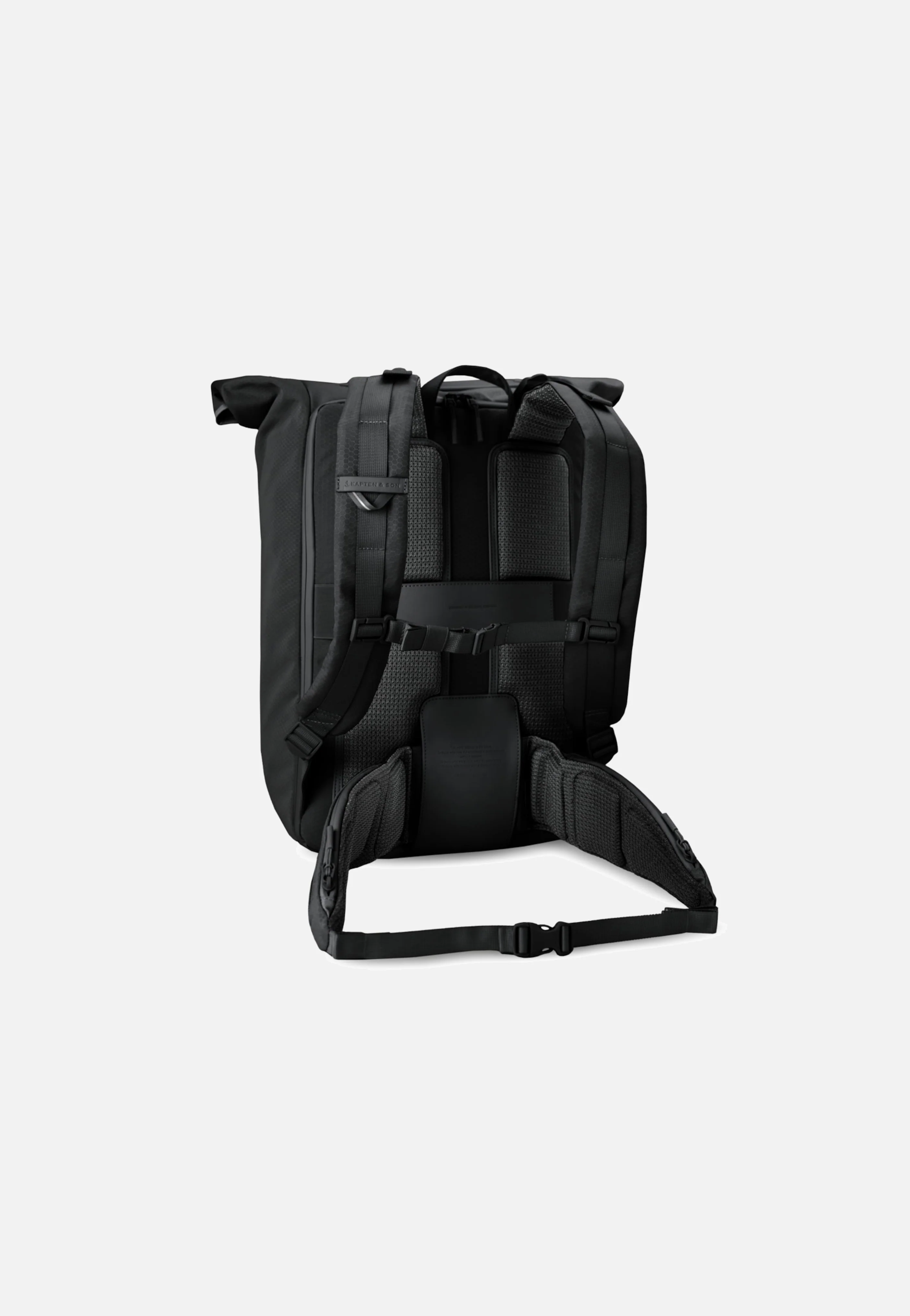 Banff All Black - Rolltop Rucksack - Image 3