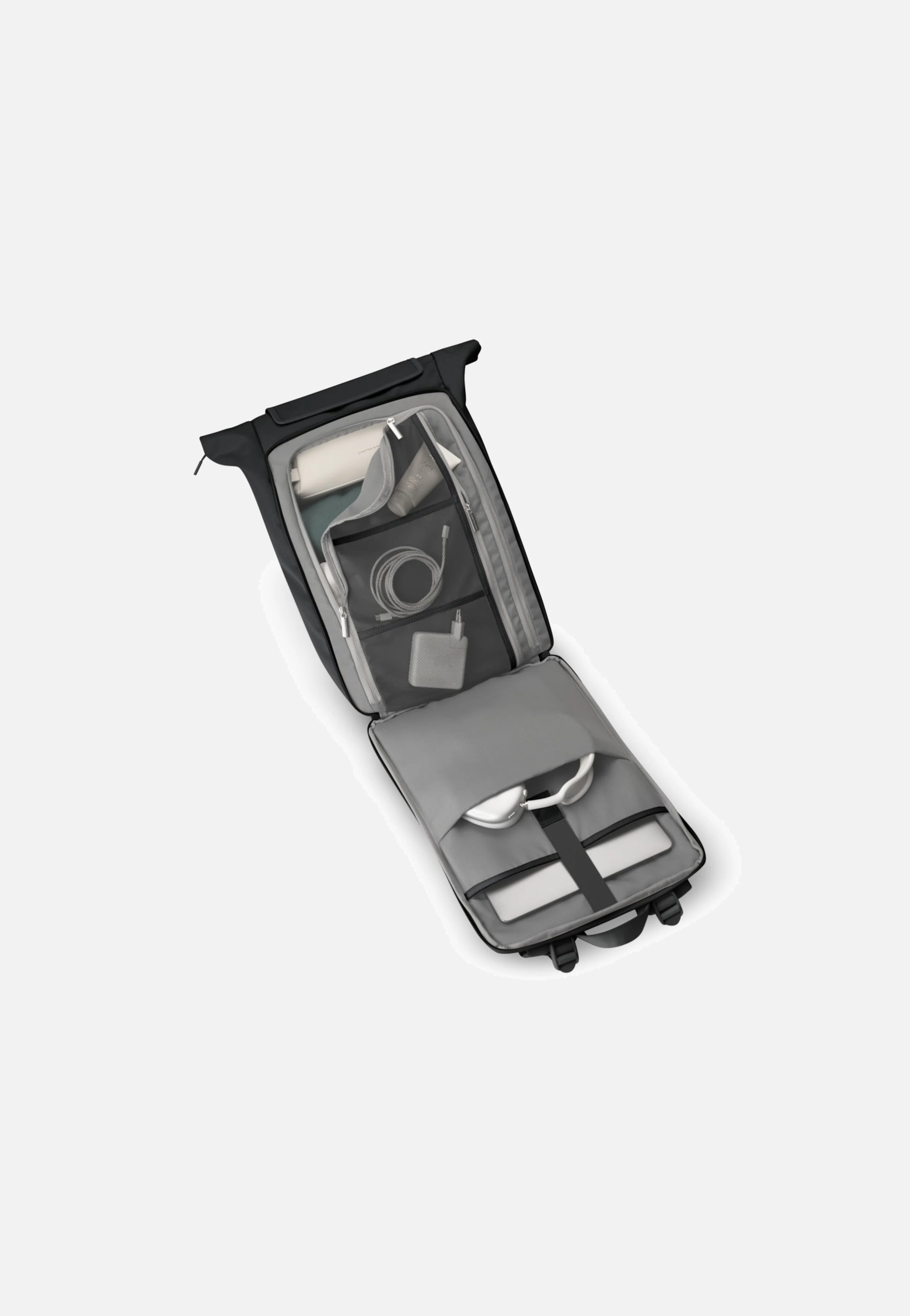 Banff All Black - Rolltop Rucksack - Image 4