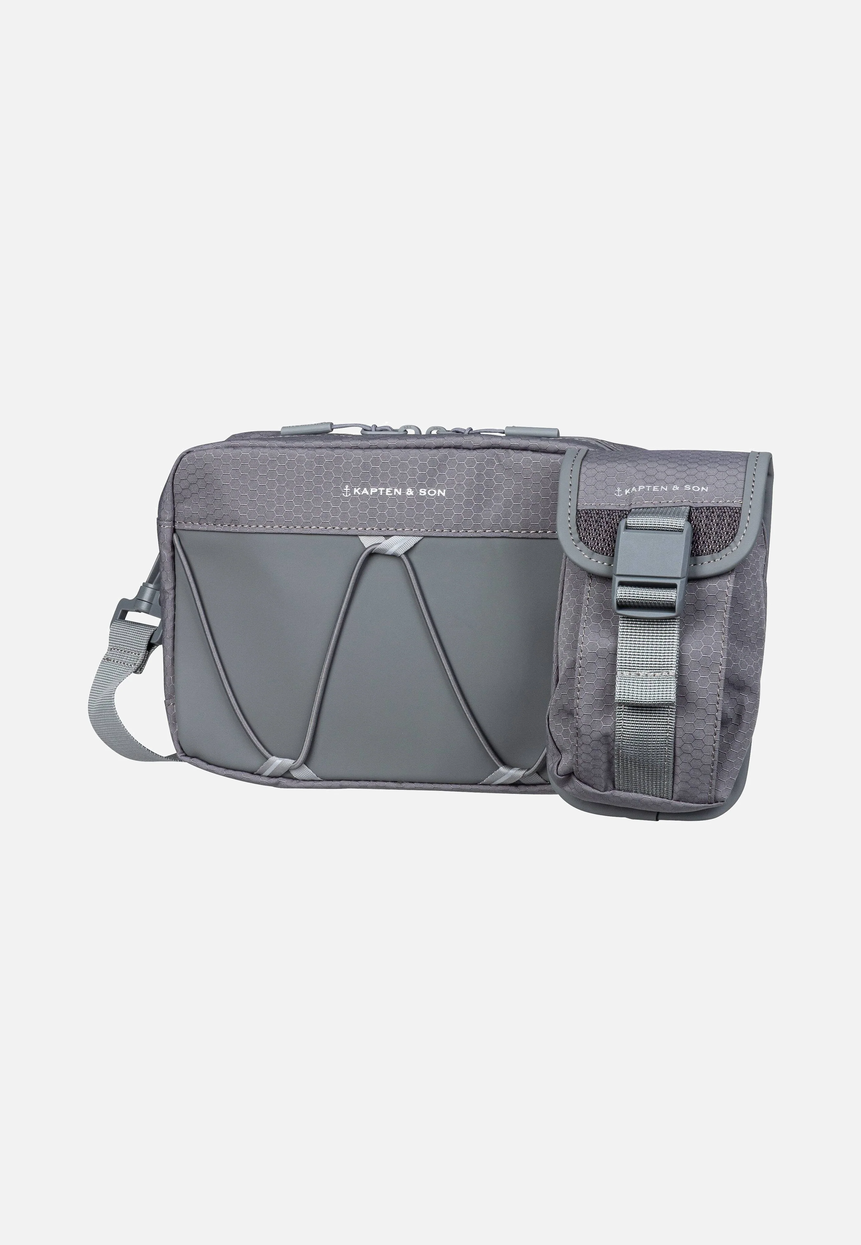 Banff Chestbag Stone Grey - Crossbody Bag - Image 6