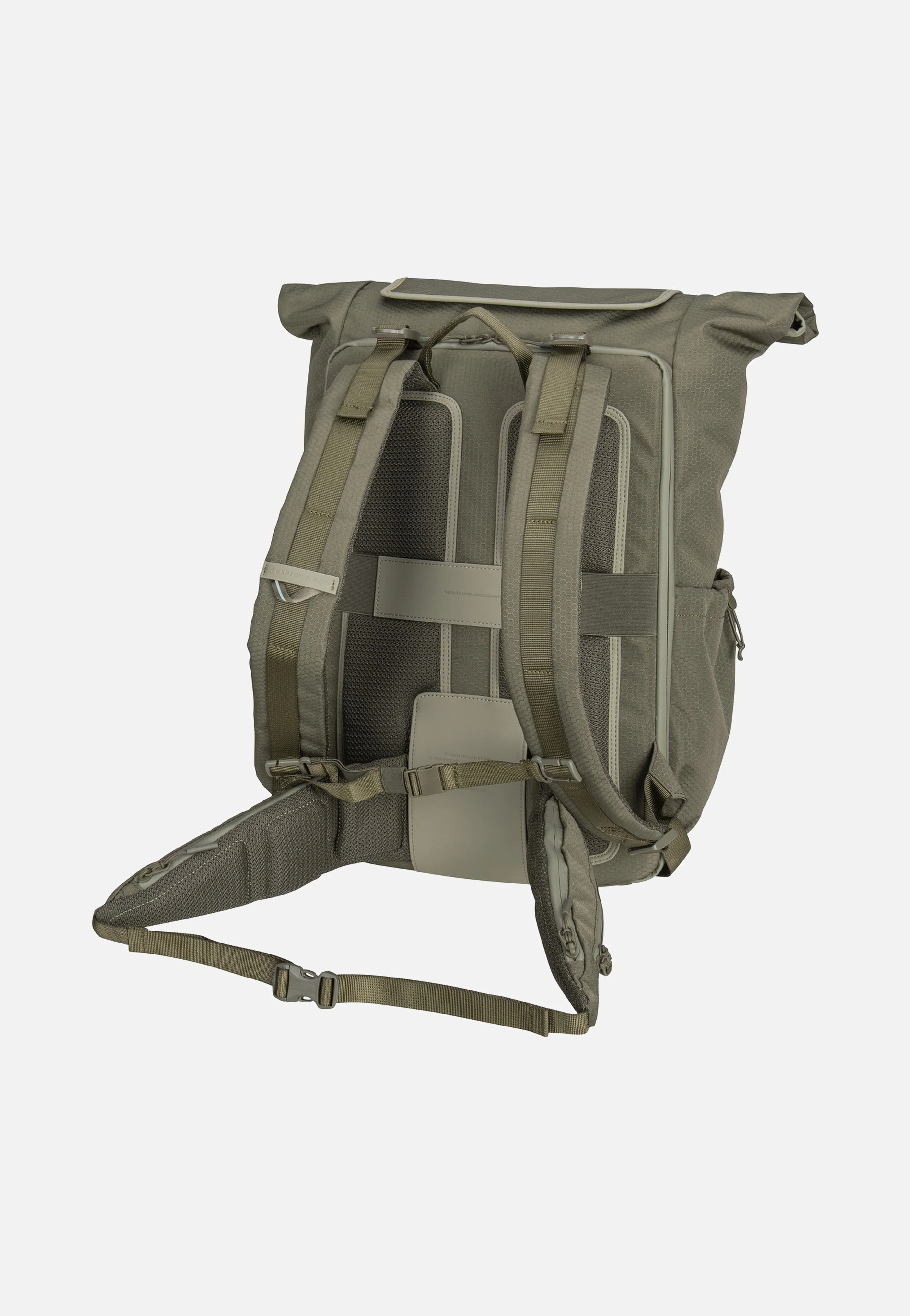 Banff Forest Green - Rolltop Rucksack - Image 2