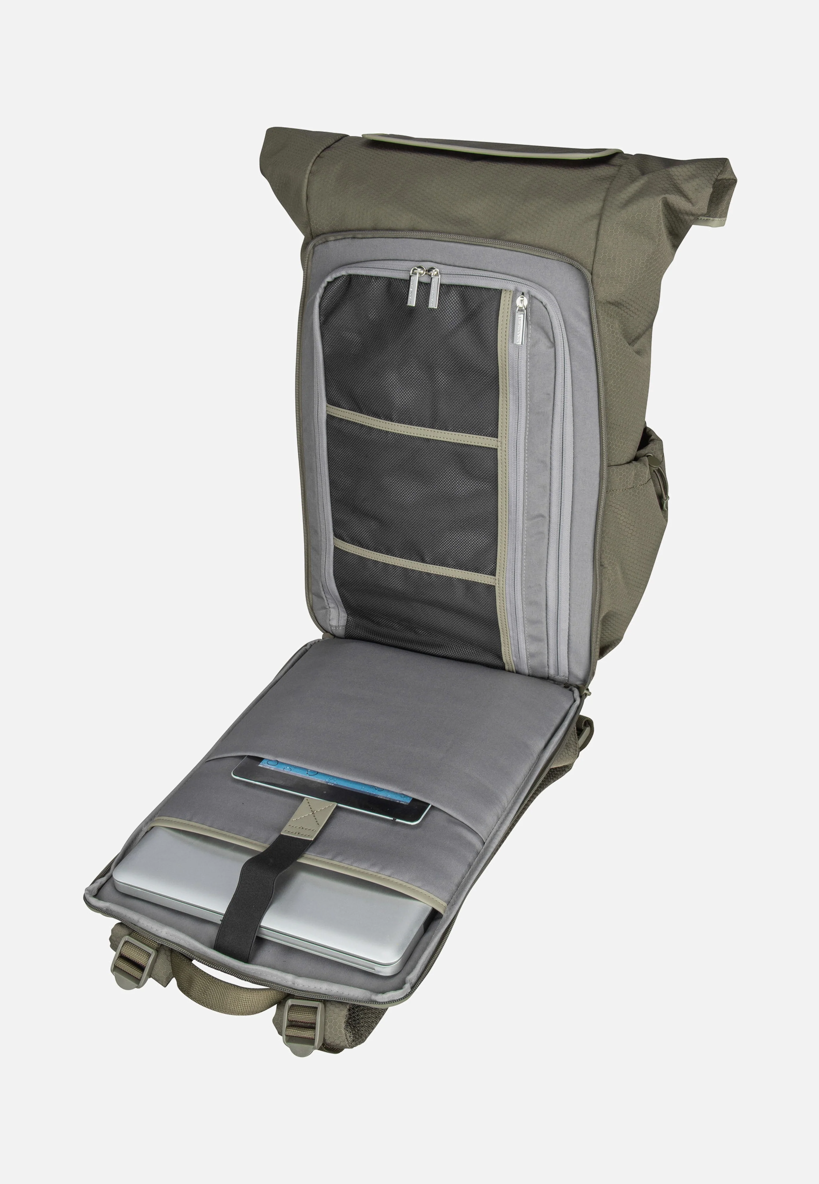 Banff Forest Green - Rolltop Rucksack - Image 4