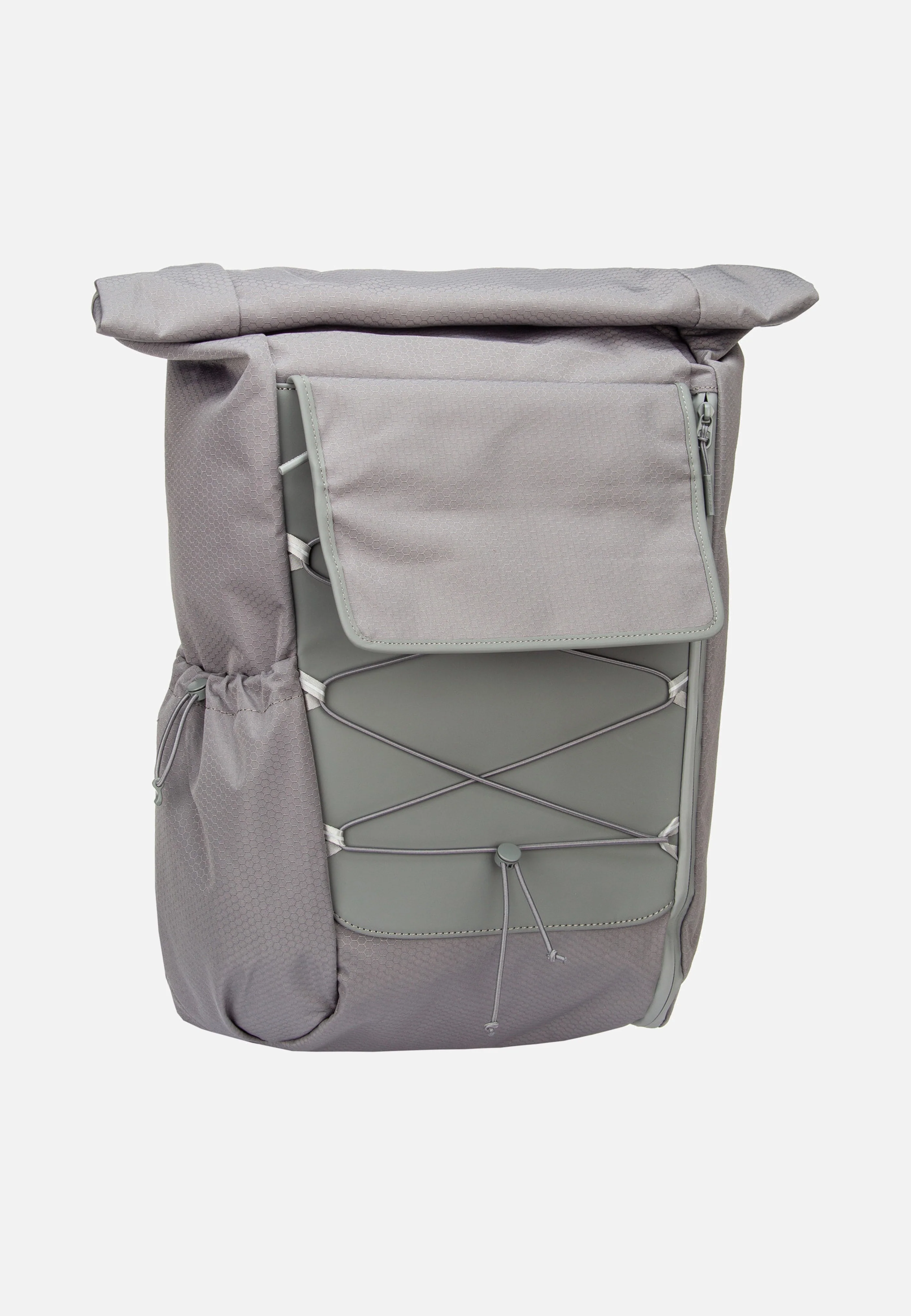 Banff Stone Grey - Rolltop Rucksack