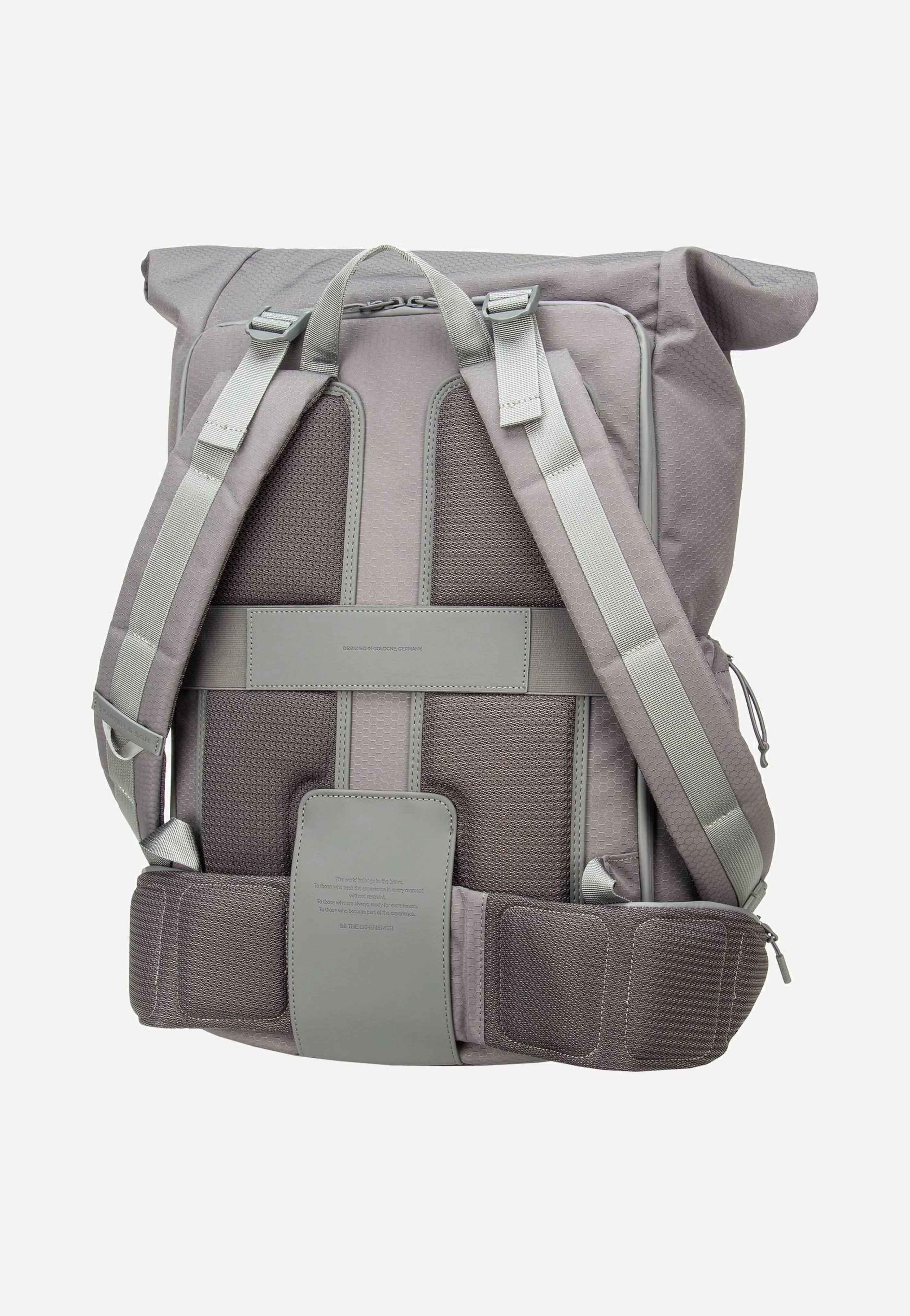 Banff Stone Grey - Rolltop Rucksack - Image 2