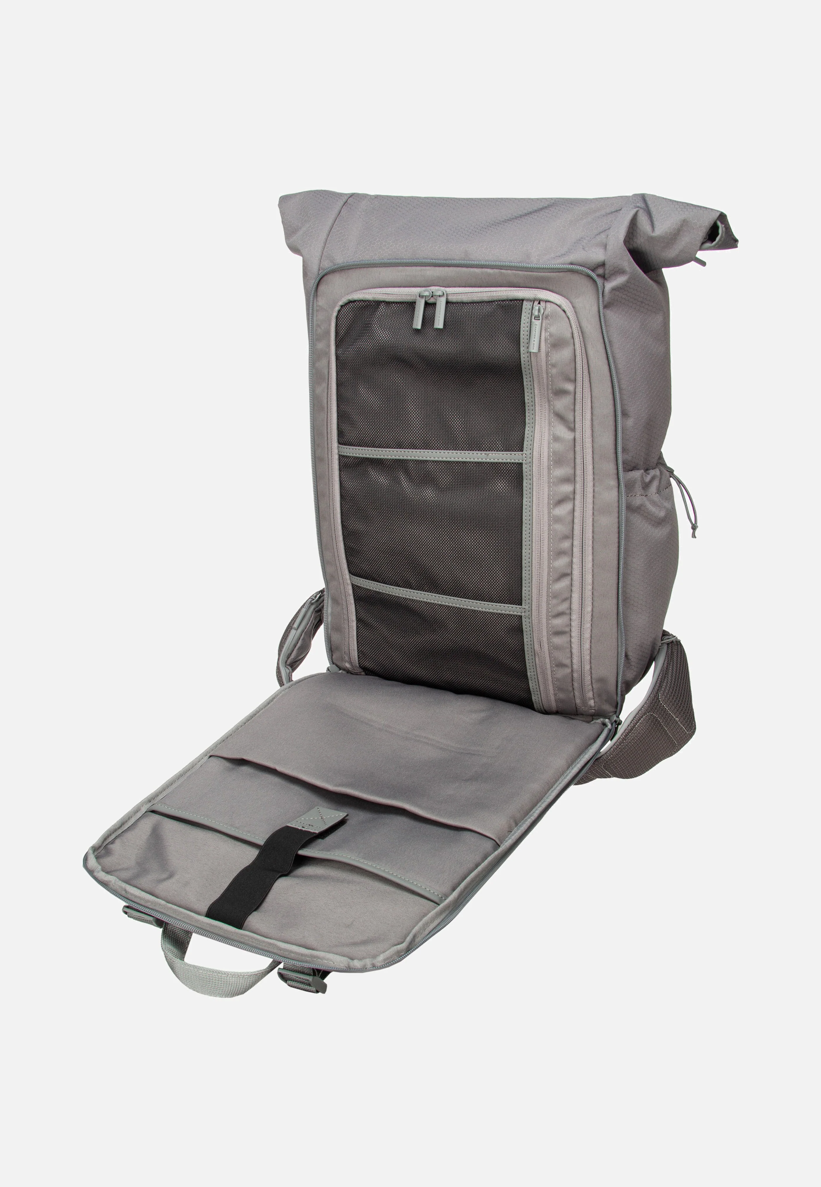 Banff Stone Grey - Rolltop Rucksack - Image 6