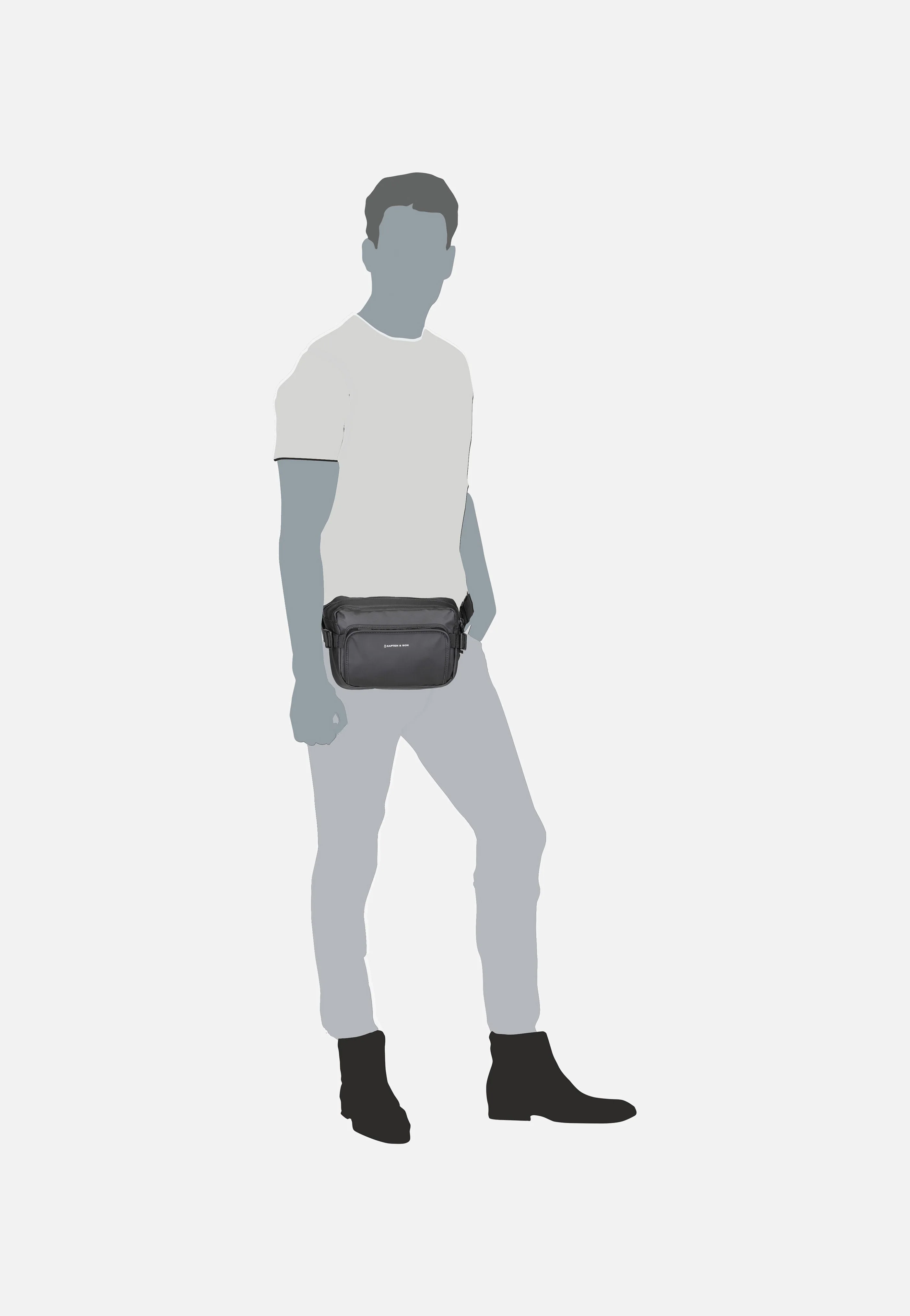 Lisbon CB All Black - Bauchtasche - Image 8